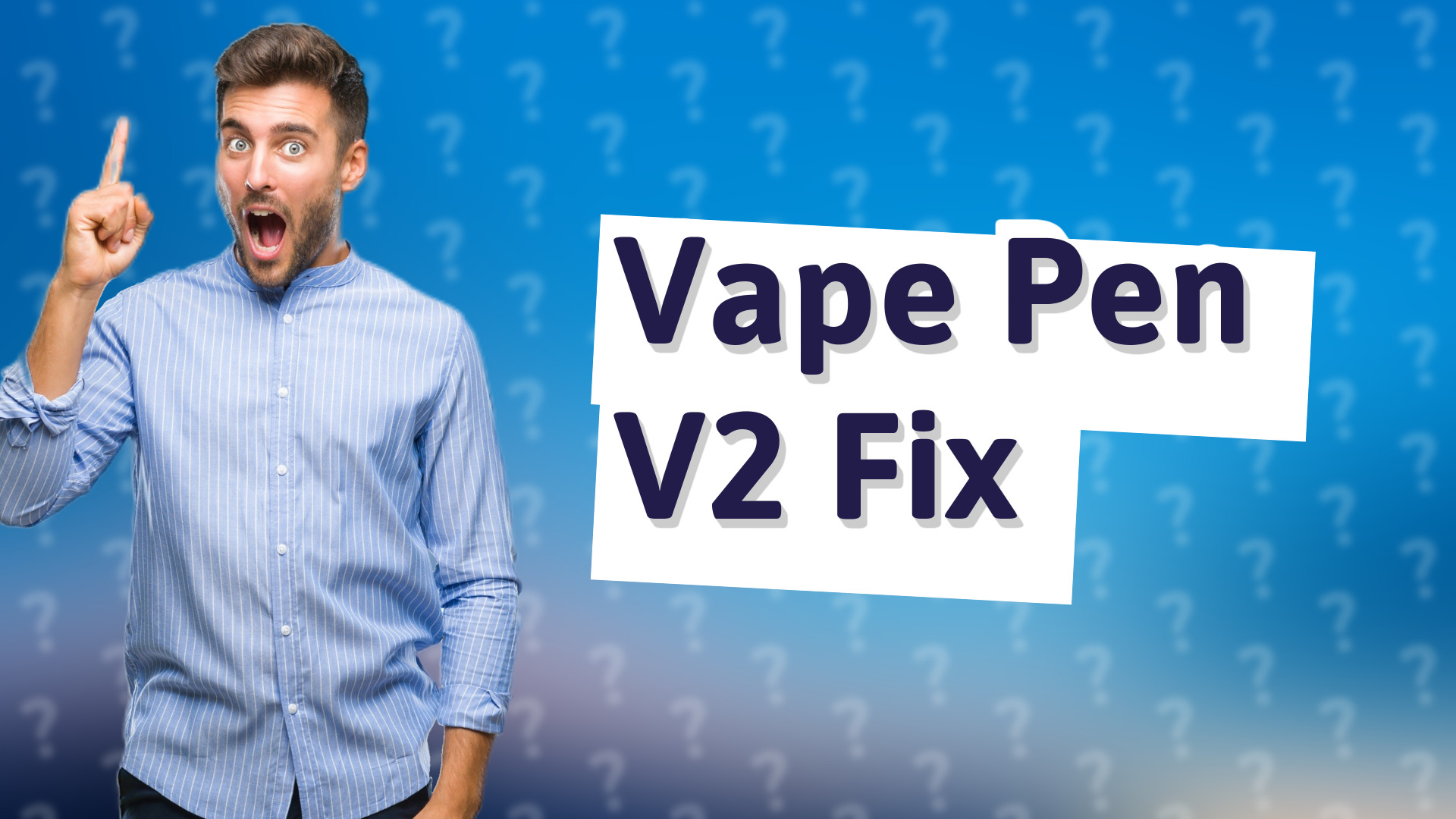 Vape Pen V2 Fix