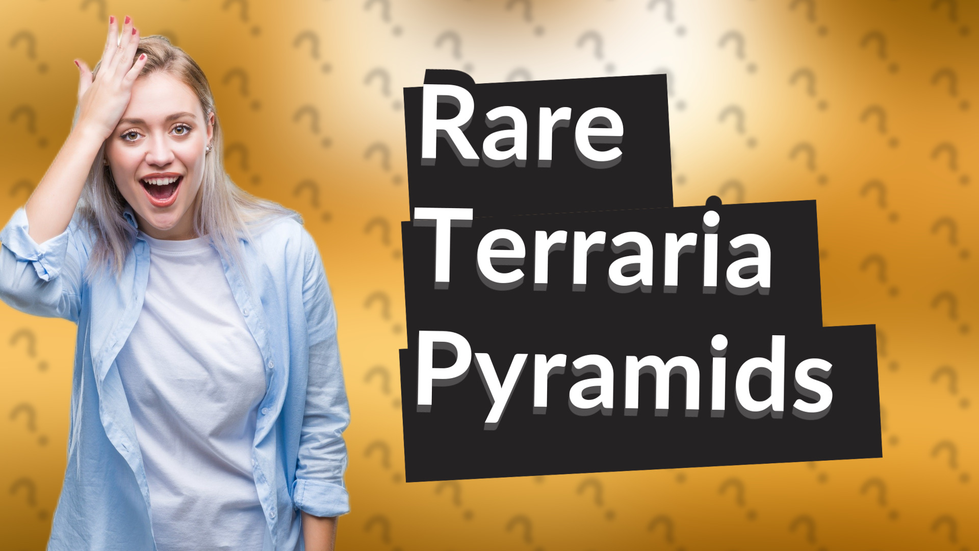 Rare Terraria Pyramids