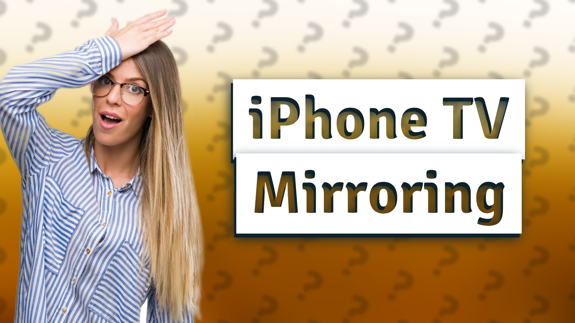 iPhone TV Mirroring