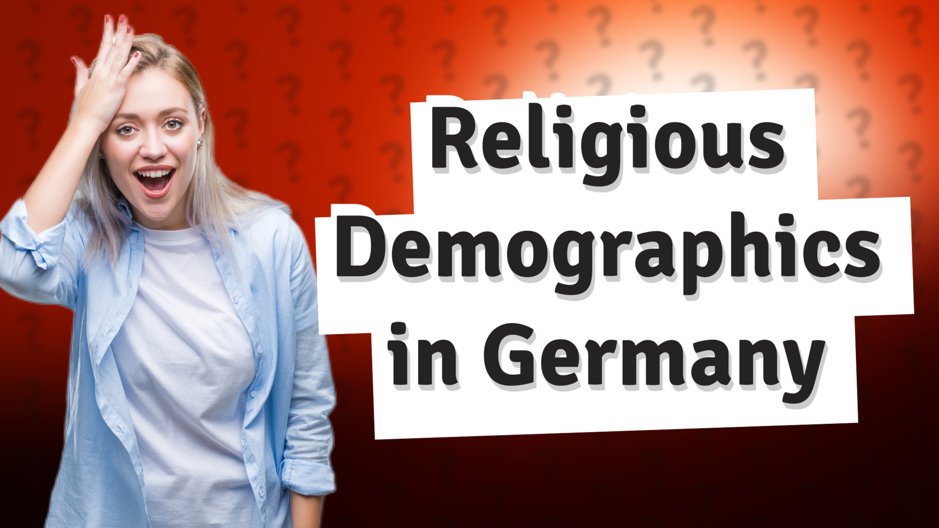 Religious Demographics in Germany
