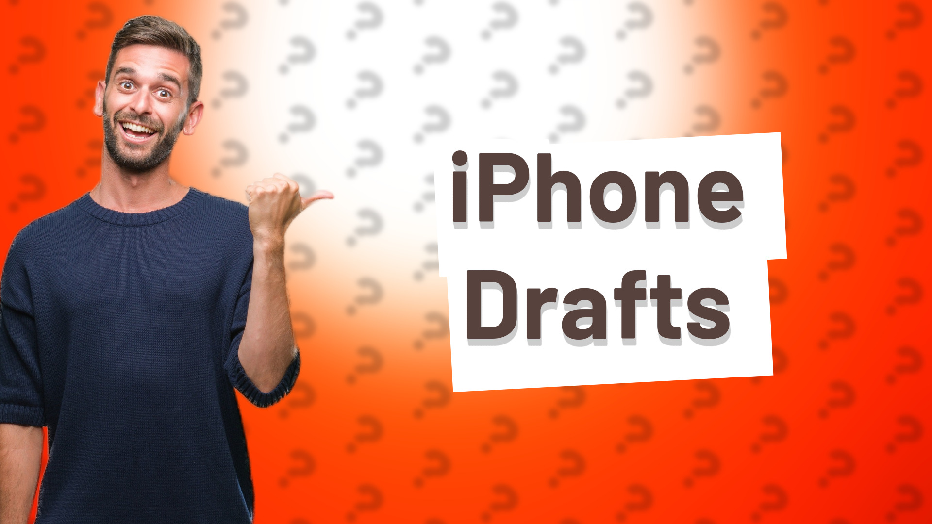 iPhone Drafts