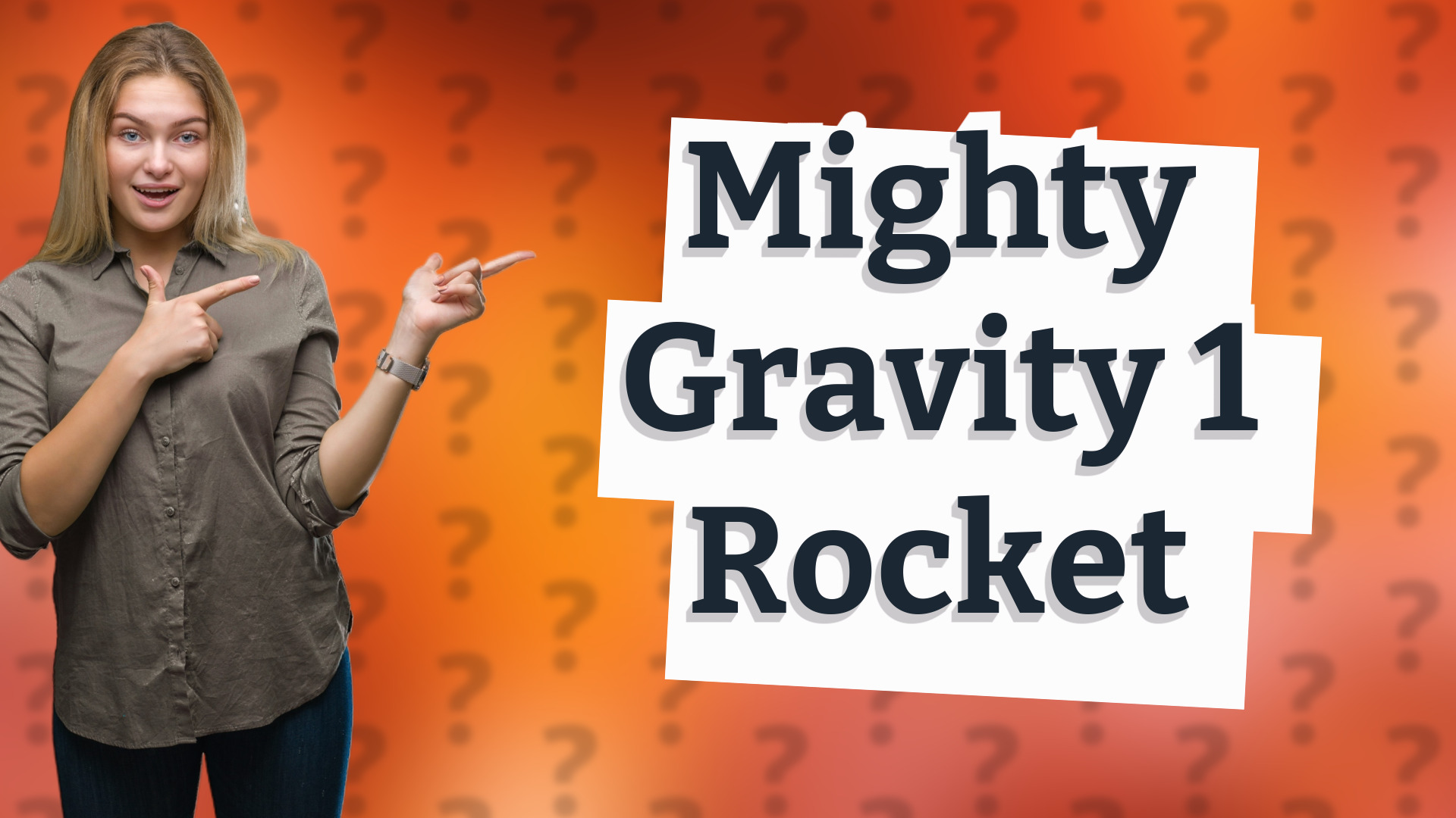 Mighty Gravity 1 Rocket
