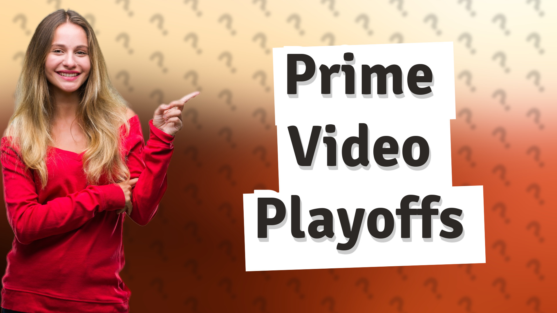 Prime Video Playoffs