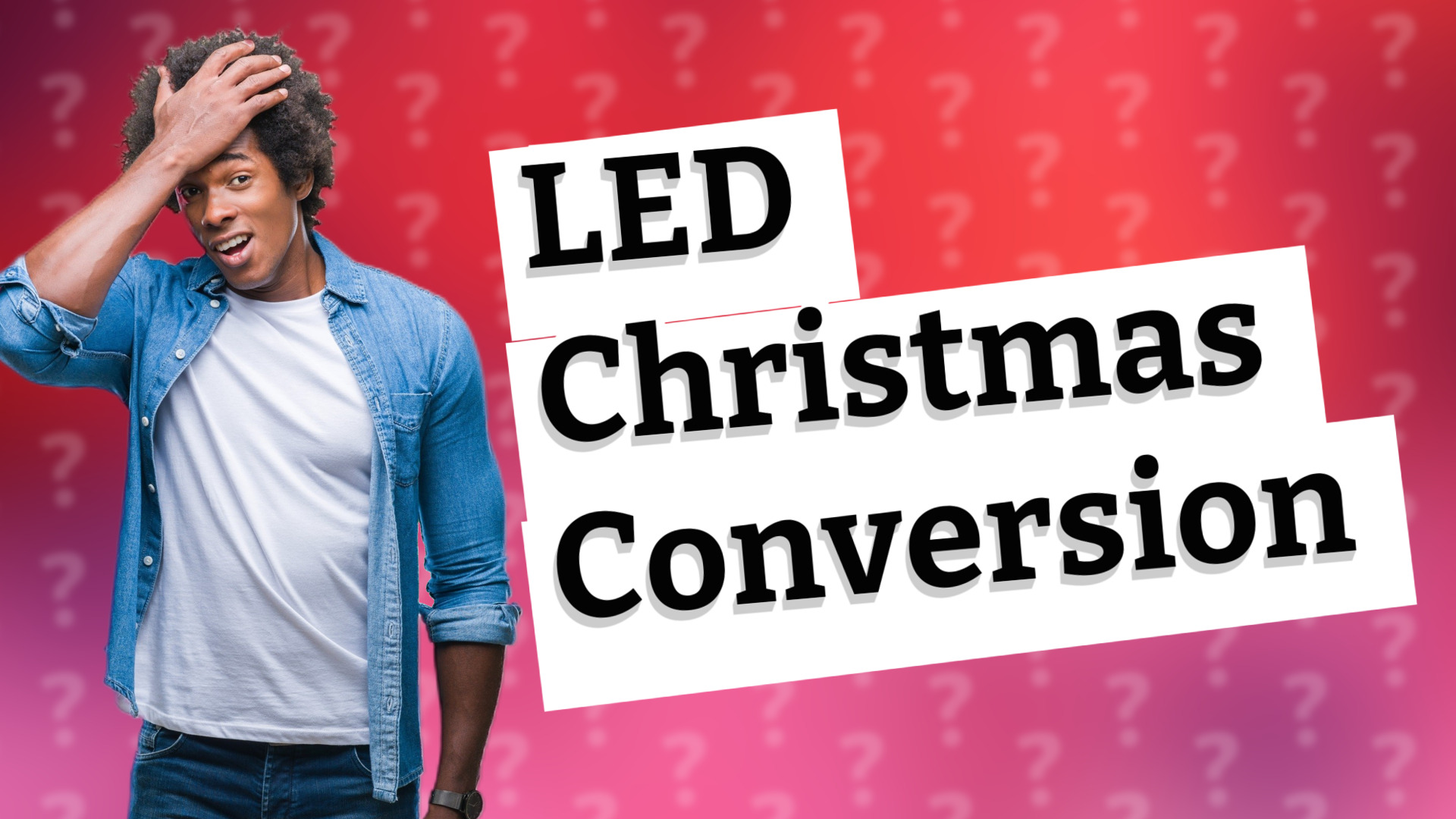 LED Christmas Conversion