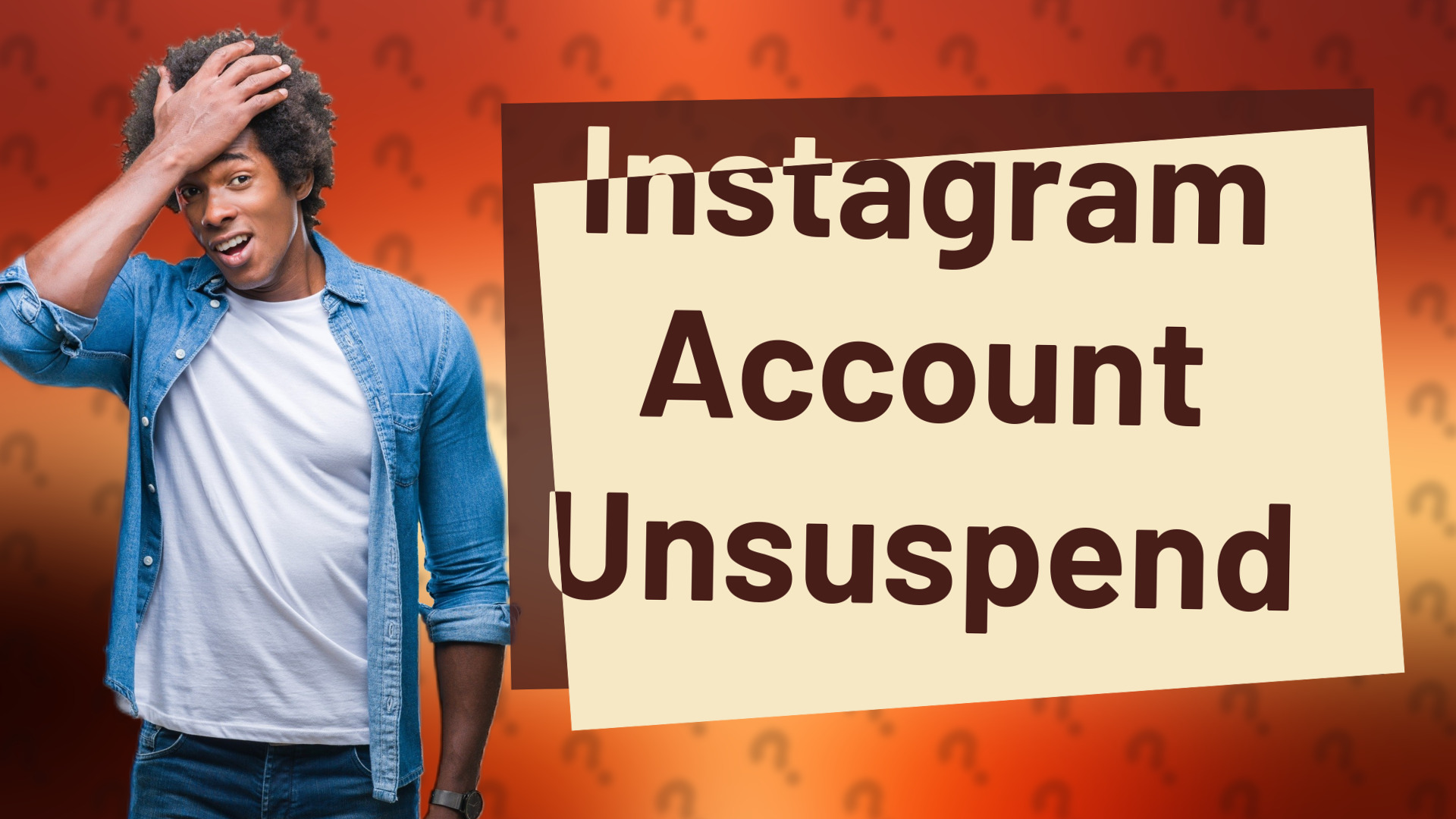Instagram Account Unsuspend