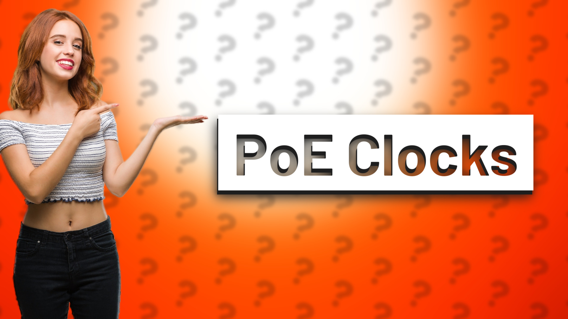 PoE Clocks