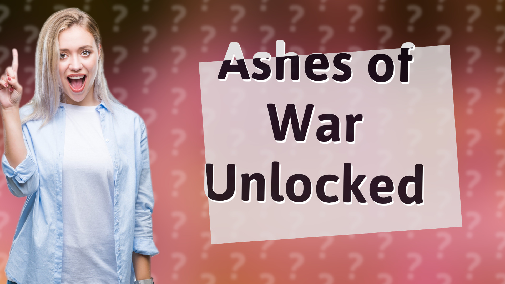 Ashes of War Unlocked