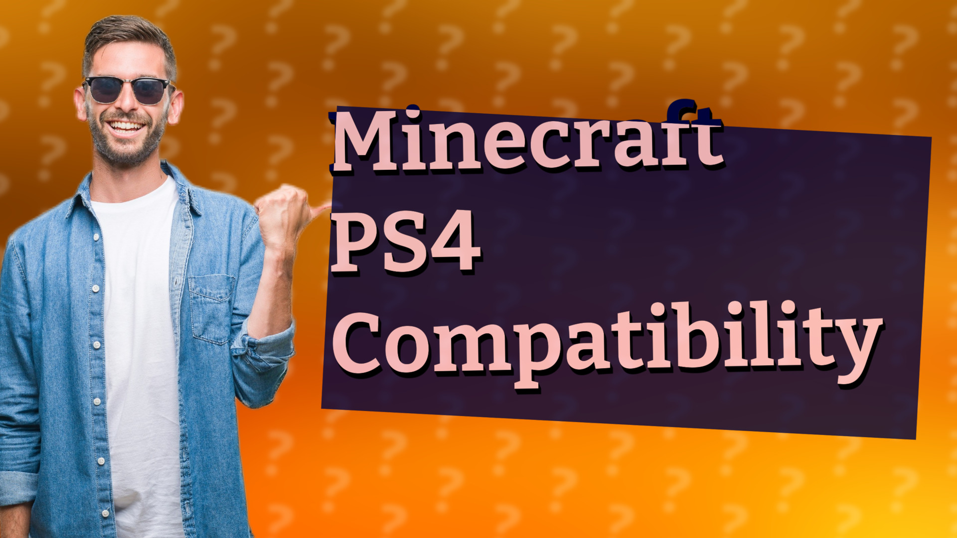 Minecraft PS4 Compatibility