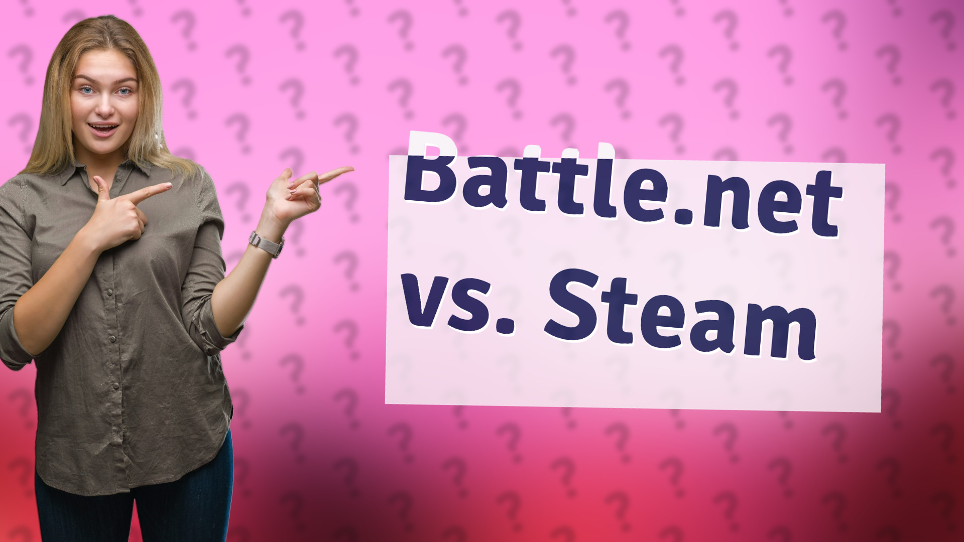Battle.net vs. Steam