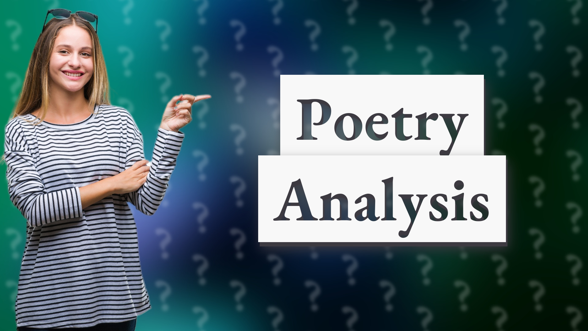 Poetry Analysis