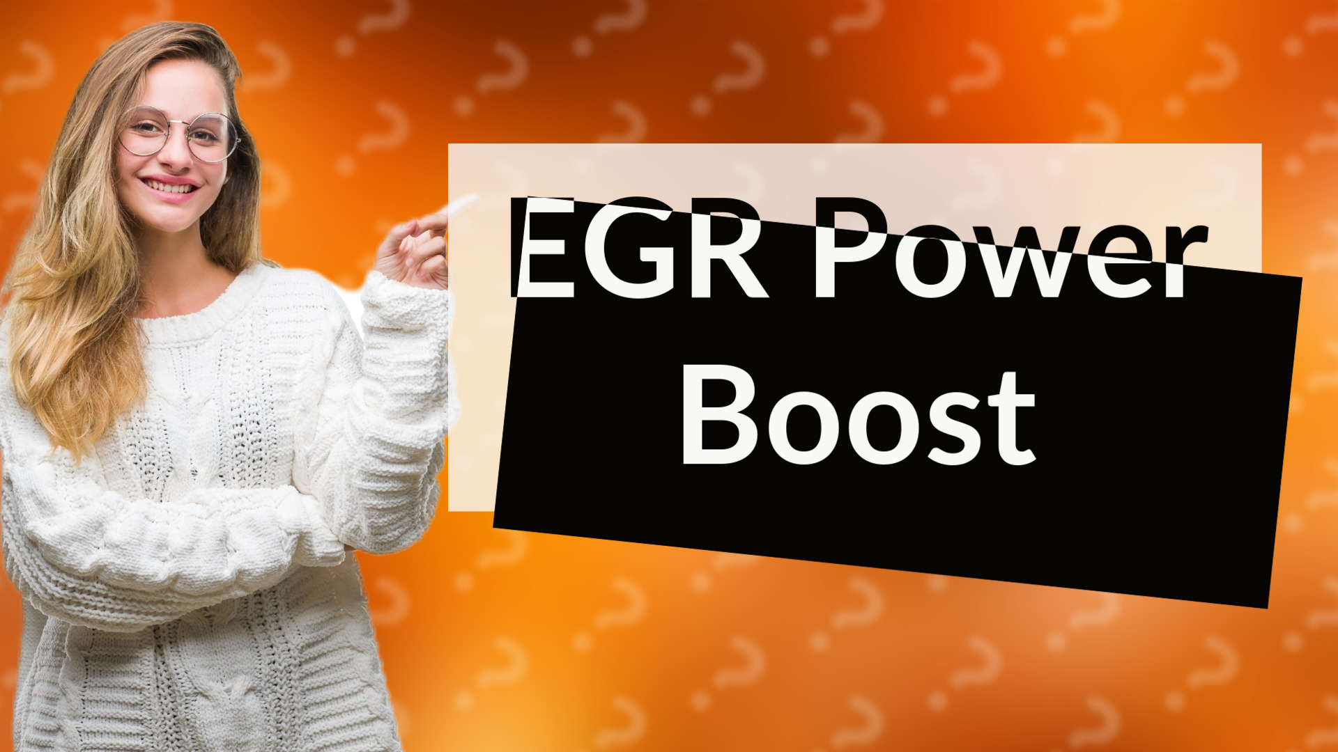 EGR Power Boost