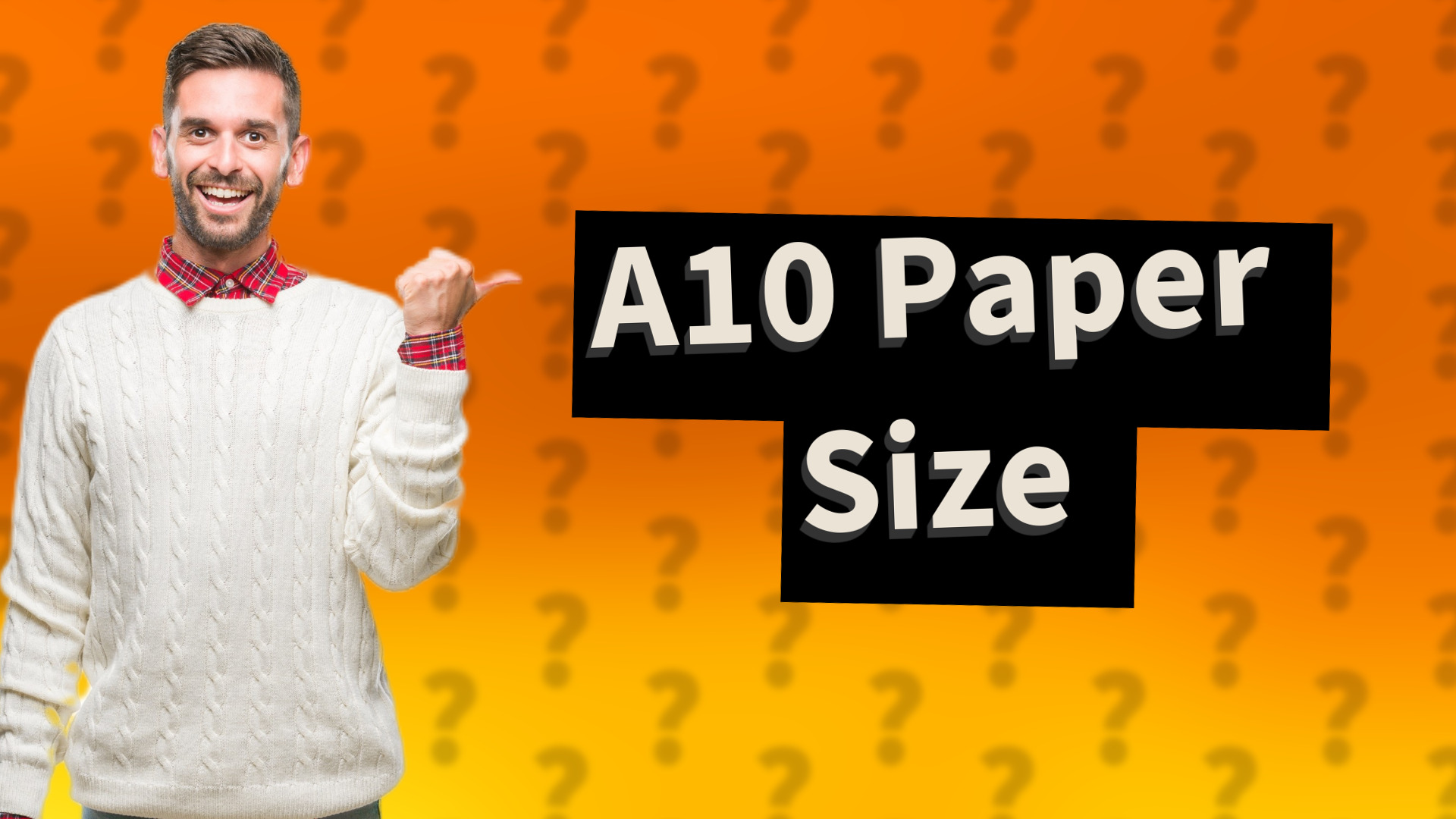 A10 Paper Size