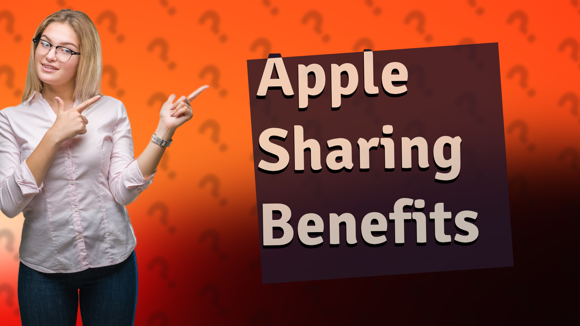 Apple Sharing Benefits