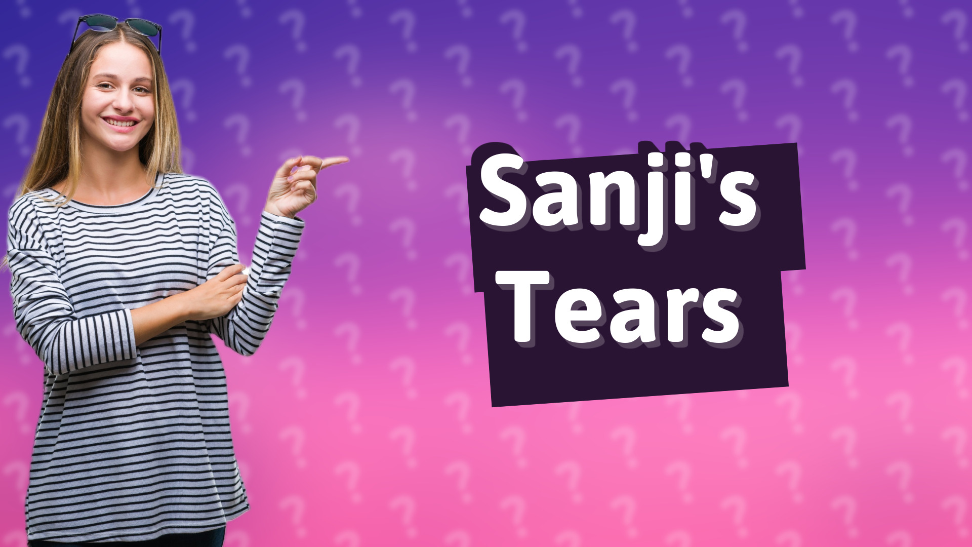Sanji's Tears