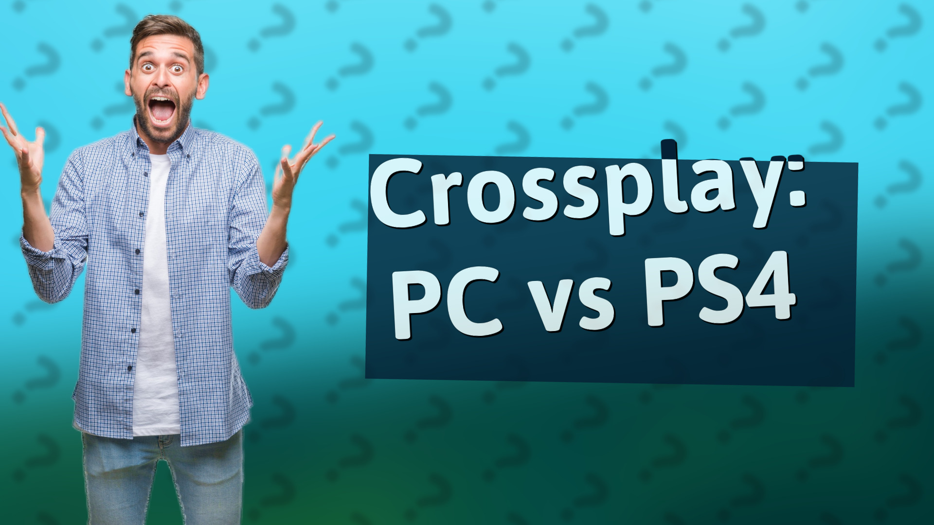 Crossplay: PC vs PS4