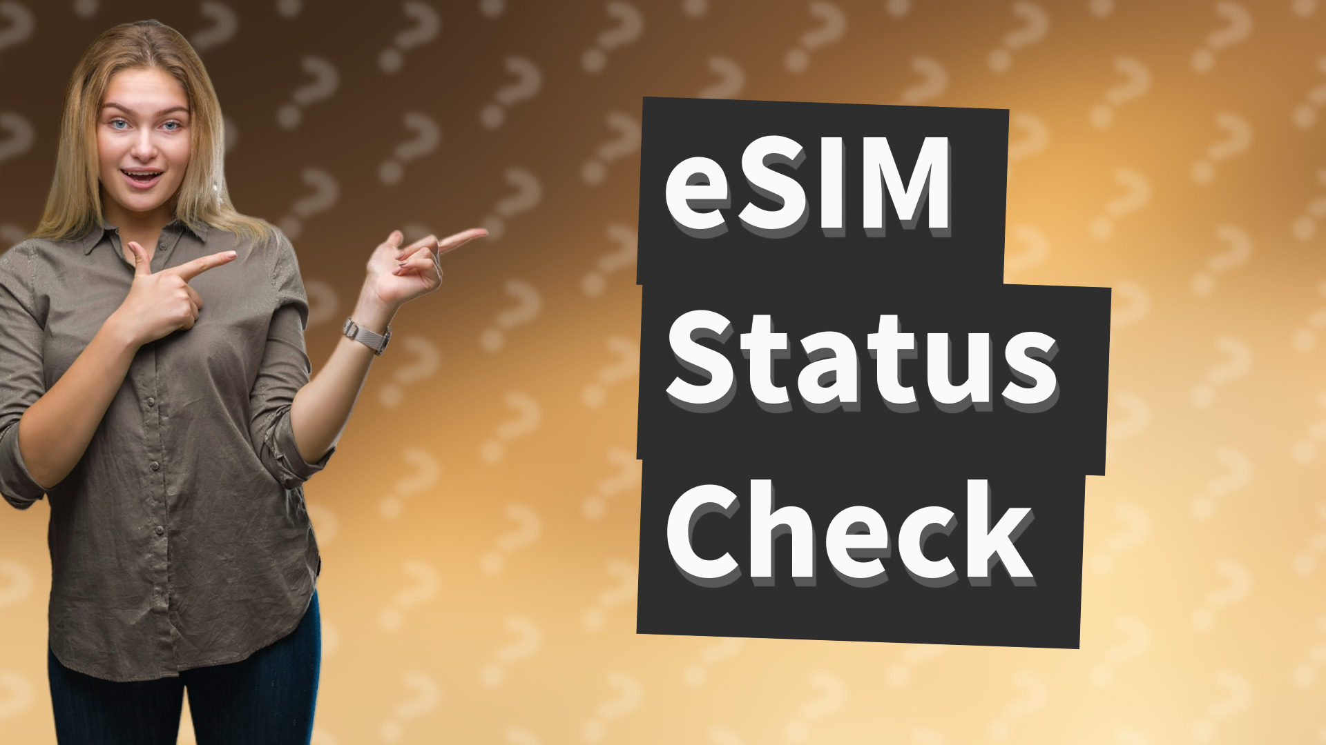 eSIM Status Check