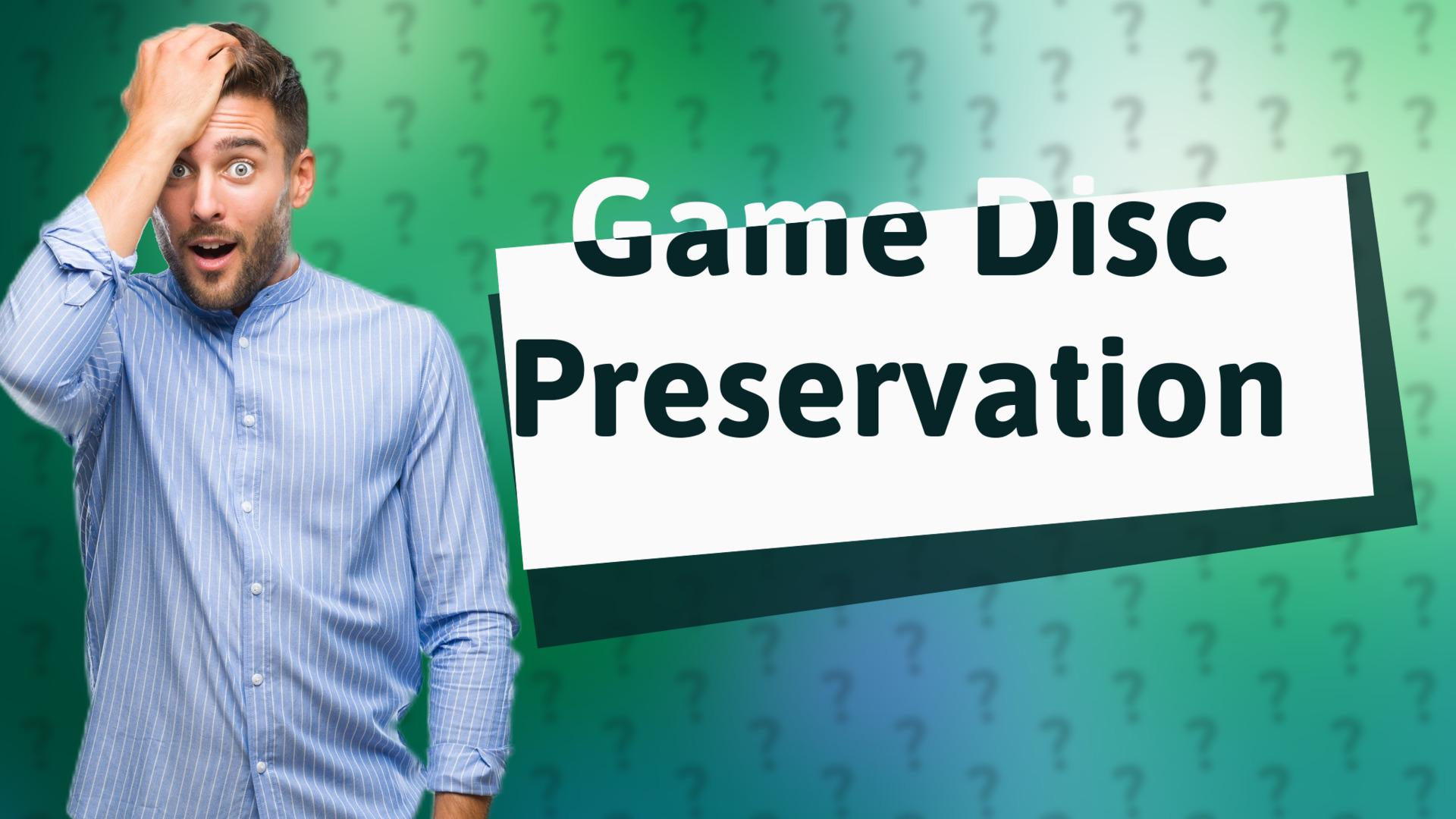 Game Disc Preservation
