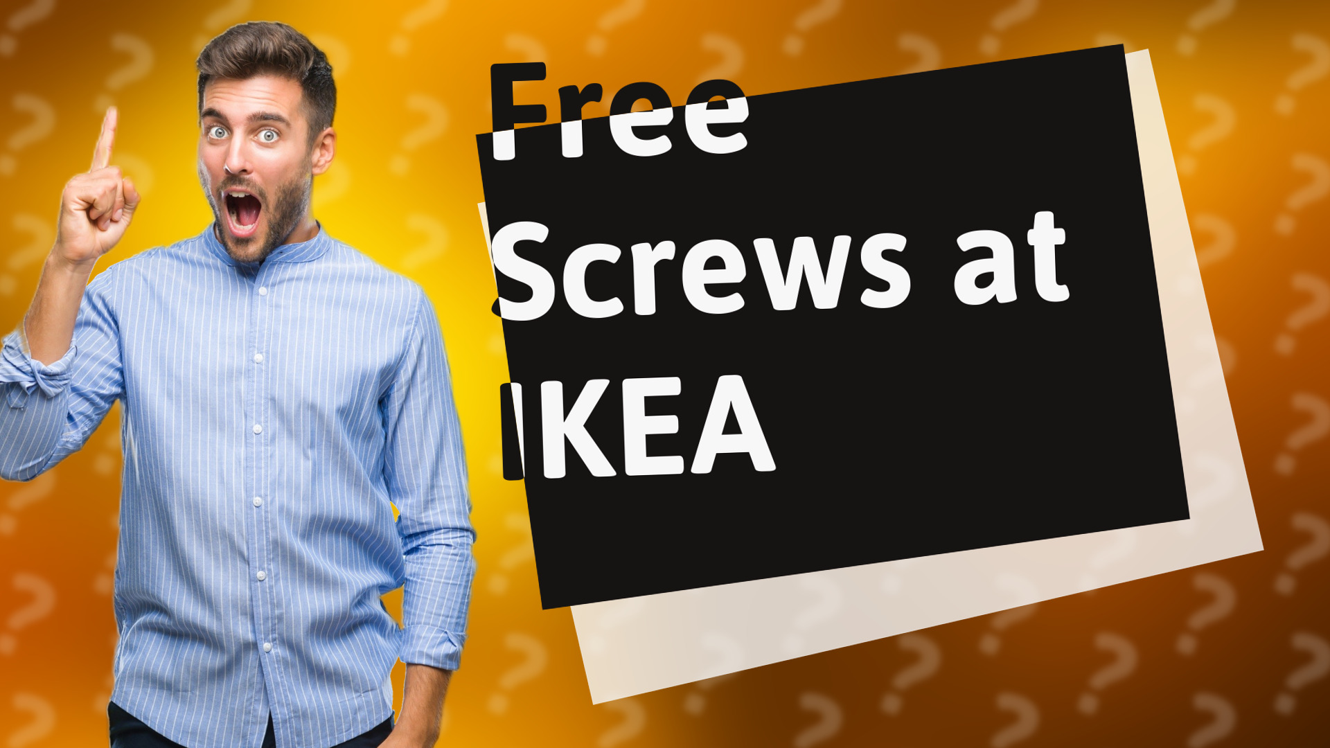 Free Screws at IKEA