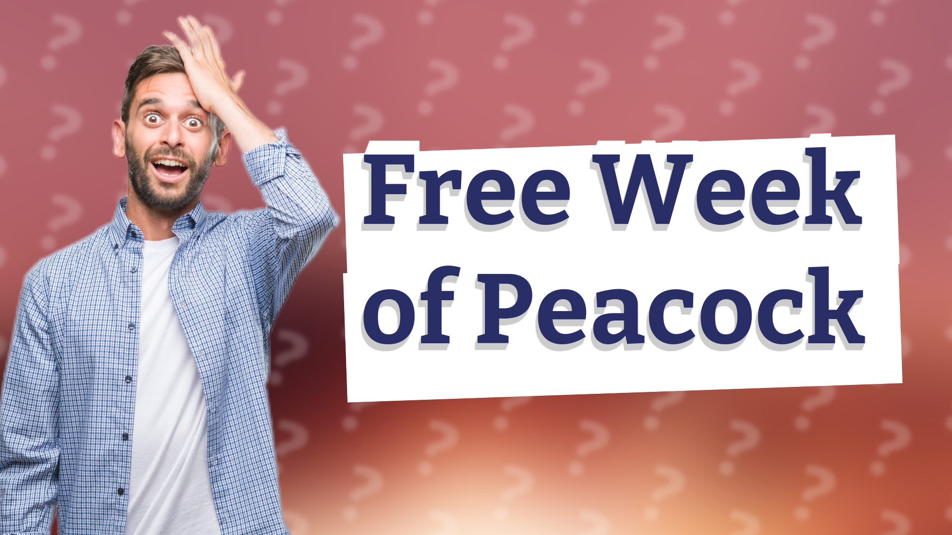 Free Week of Peacock