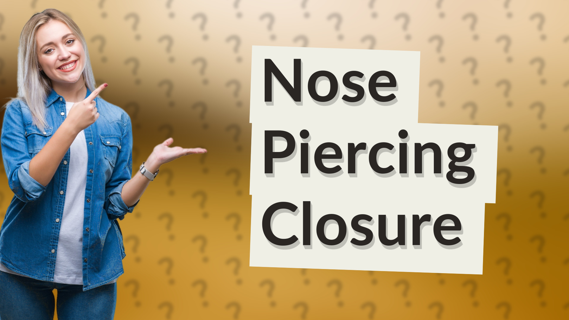 Nose Piercing Closure