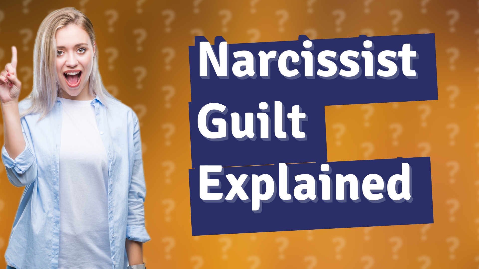 Narcissist Guilt Explained