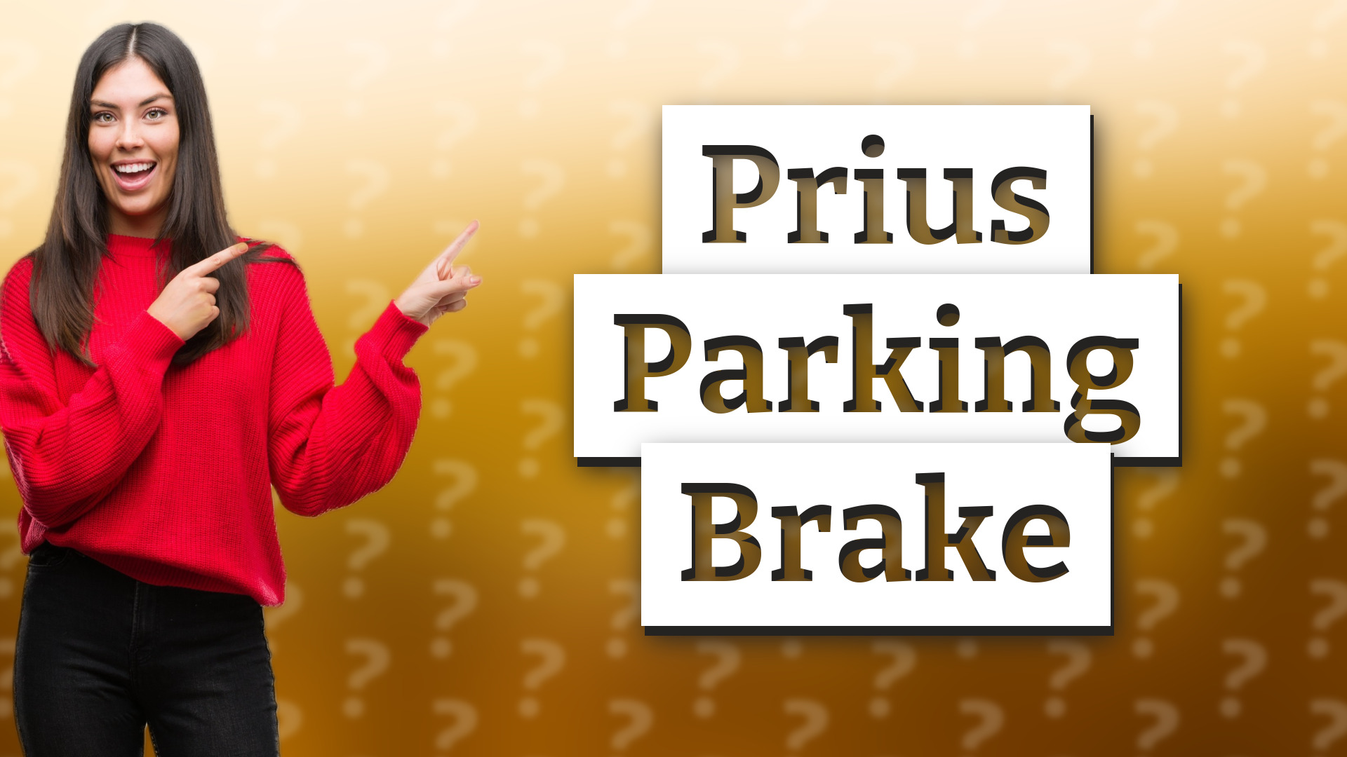 Prius Parking Brake