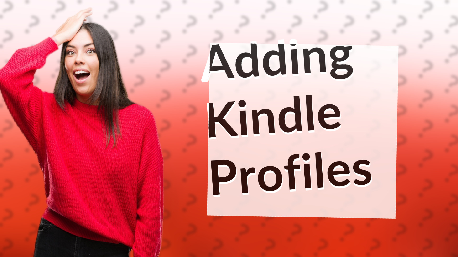Adding Kindle Profiles