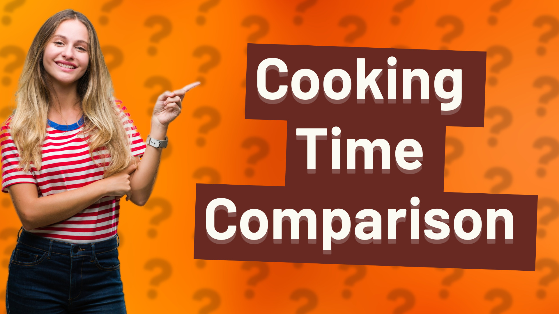 Cooking Time Comparison