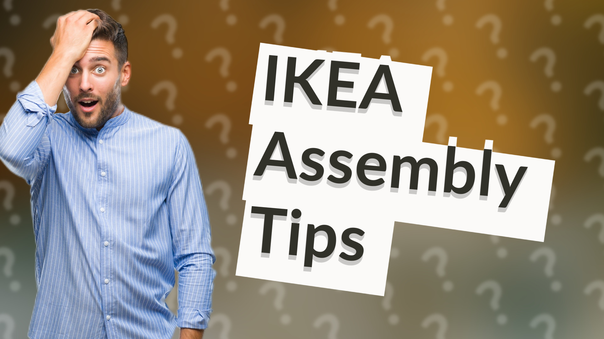 IKEA Assembly Tips