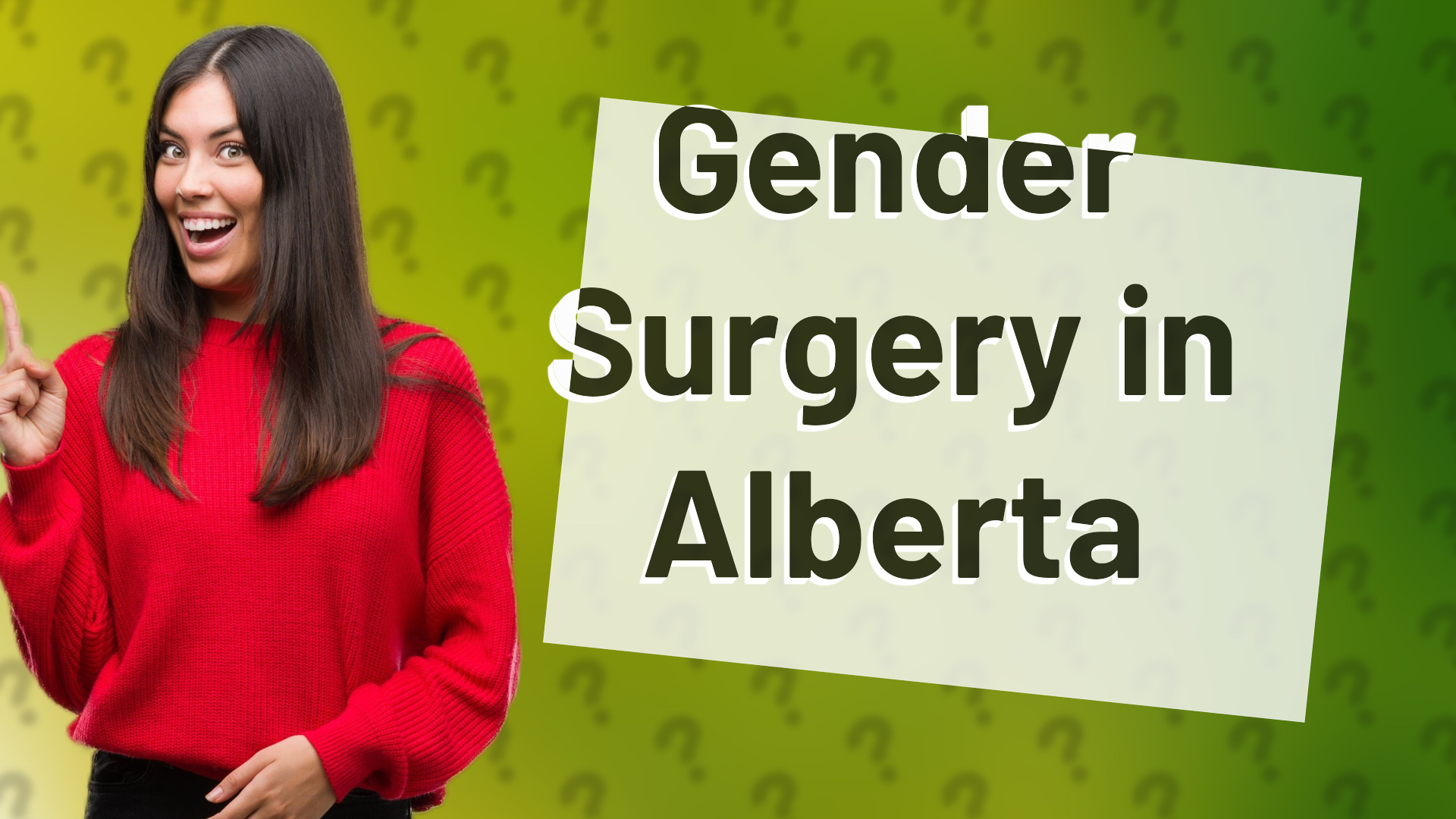 Gender Surgery in Alberta