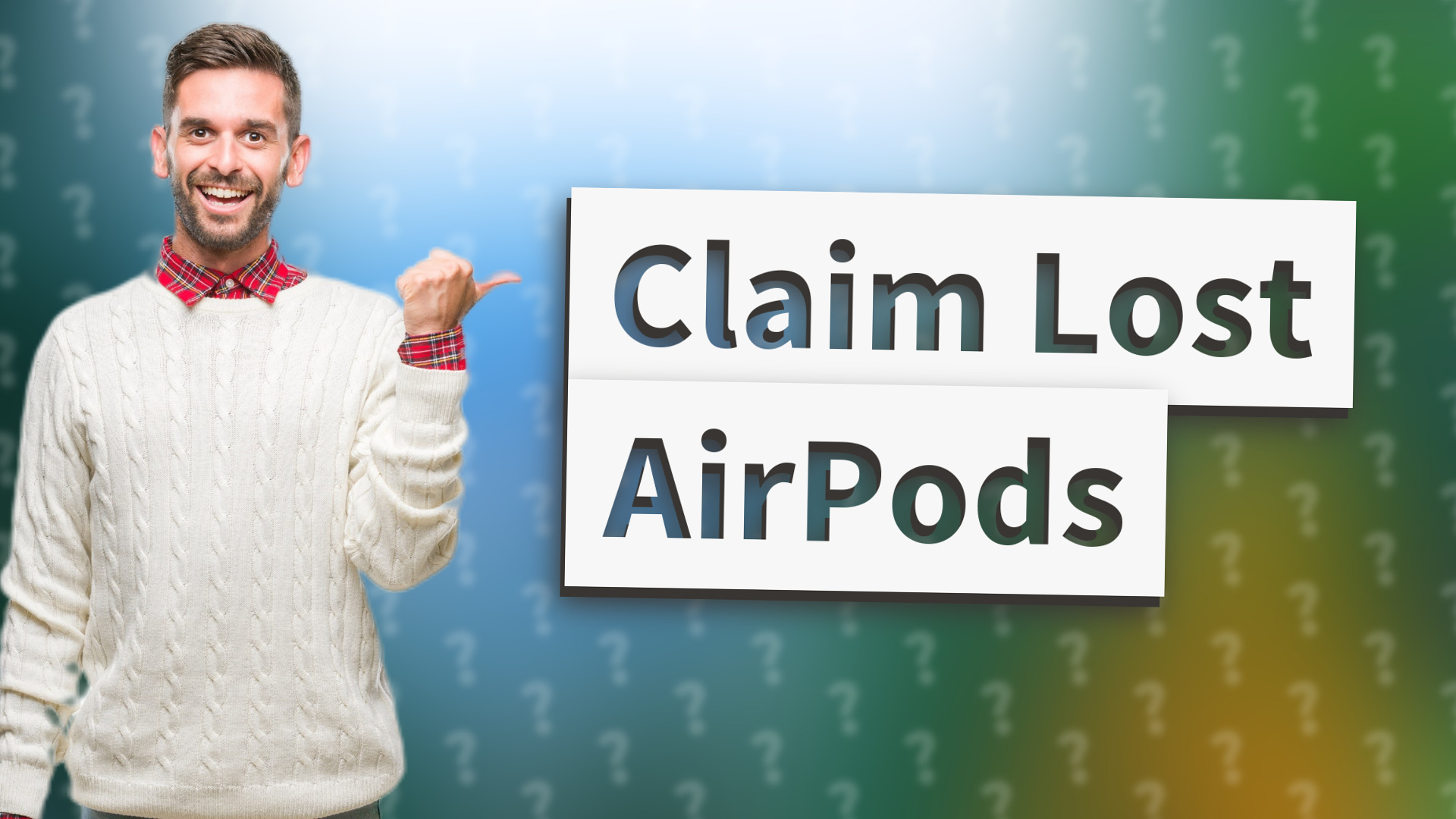 Claim Lost AirPods