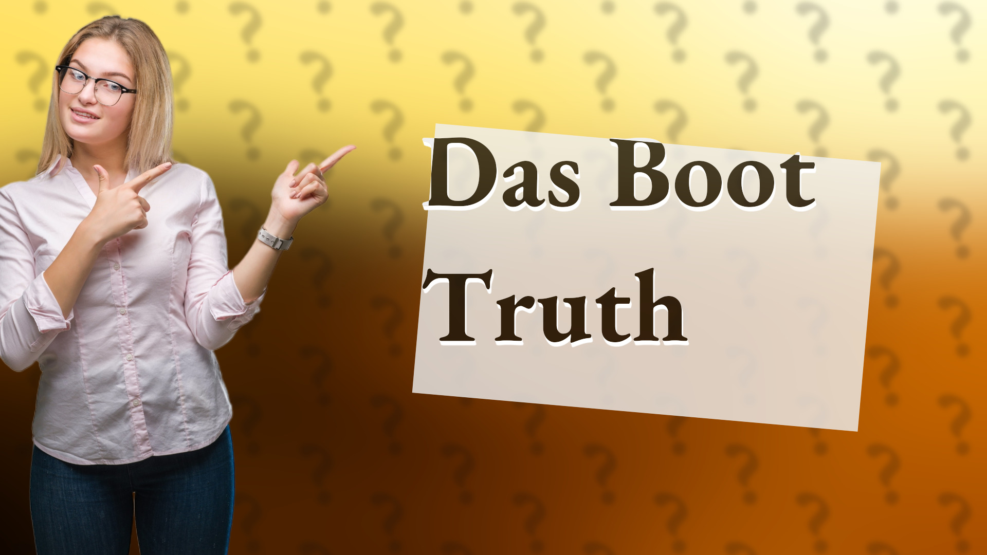 Das Boot Truth