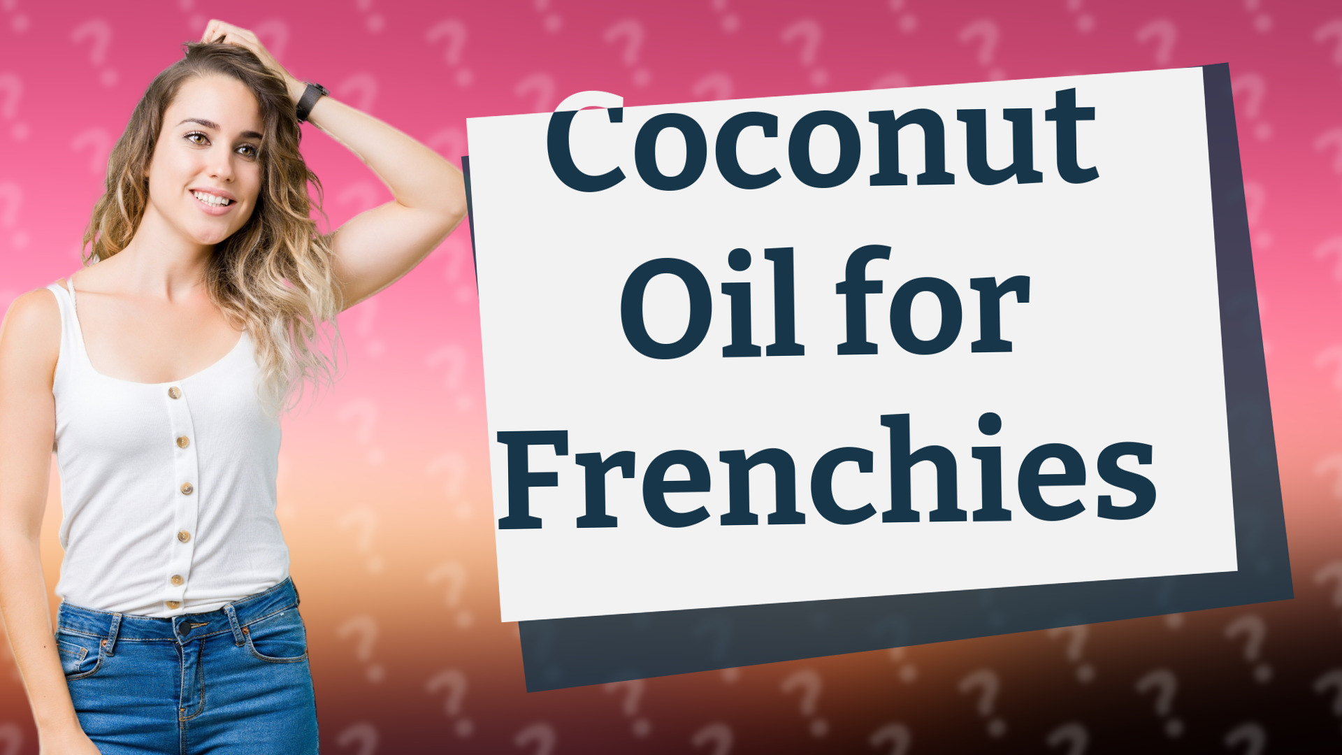 Coconut Oil for Frenchies