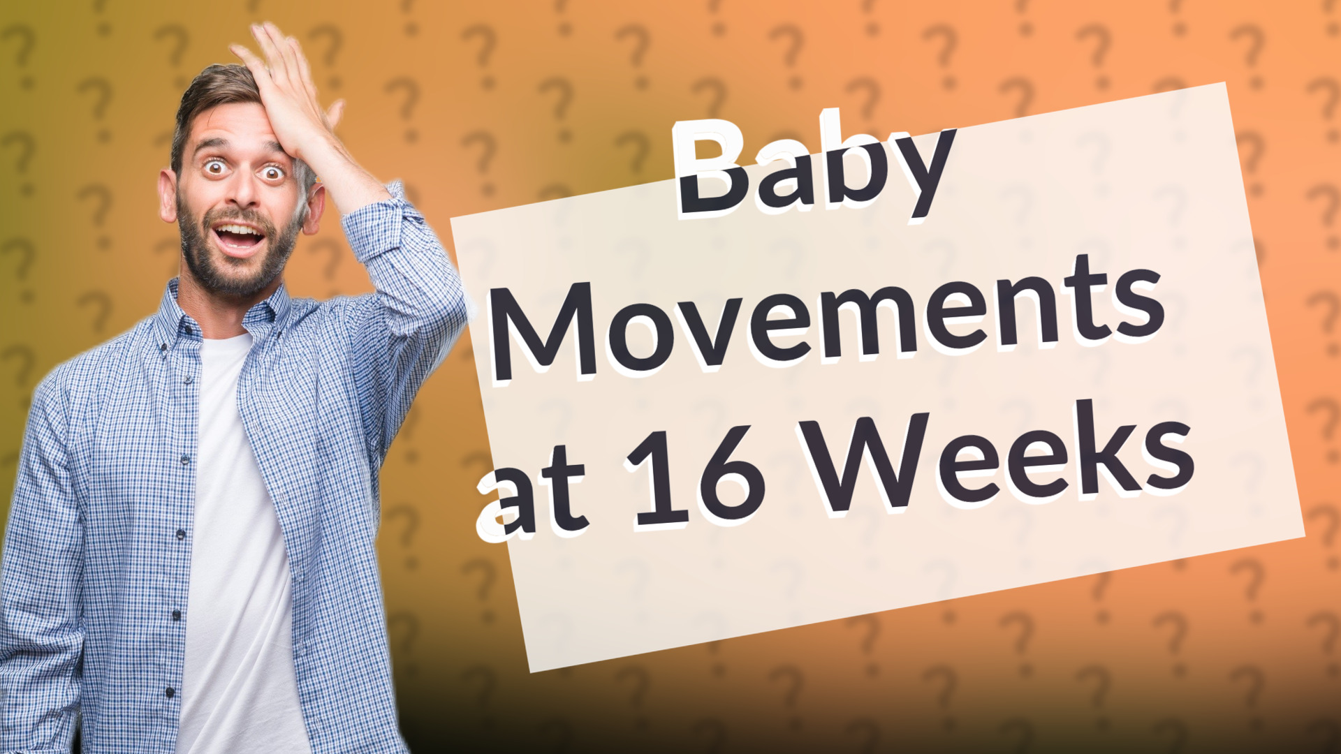 Baby Movements at 16 Weeks