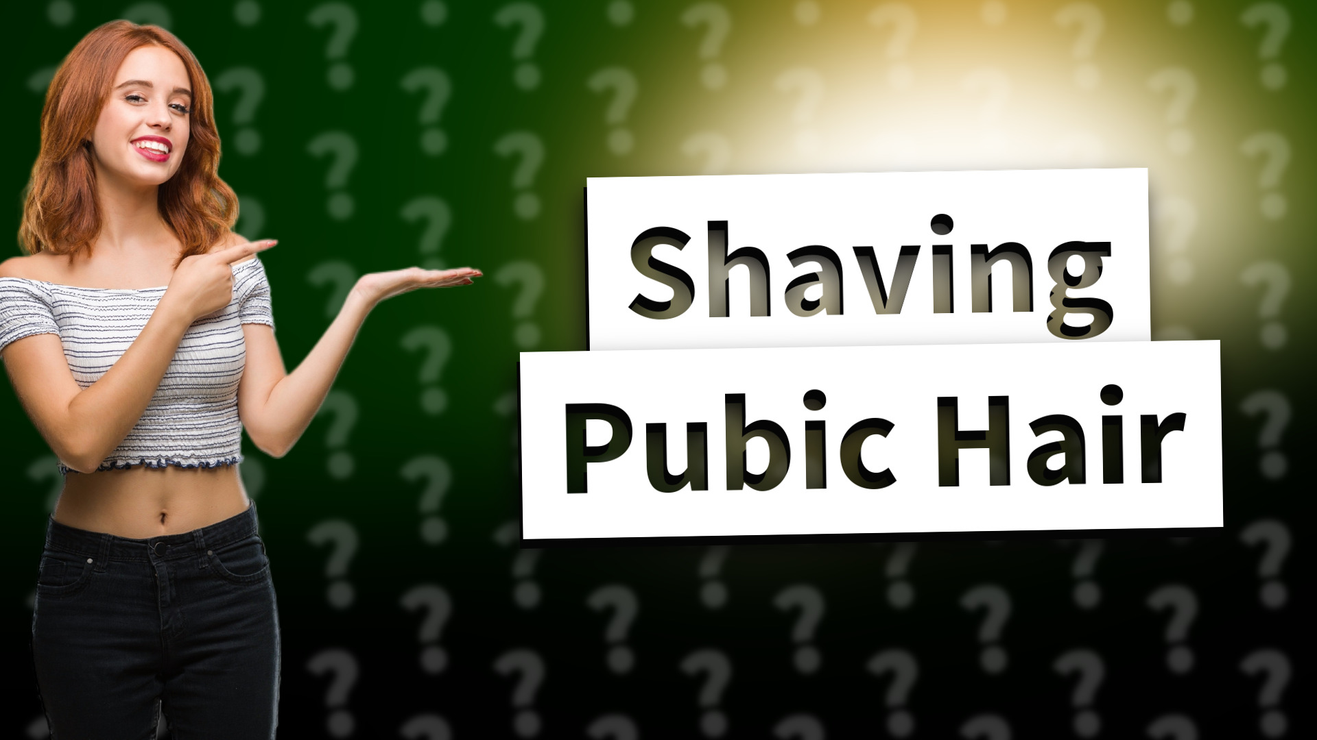 Shaving Pubic Hair