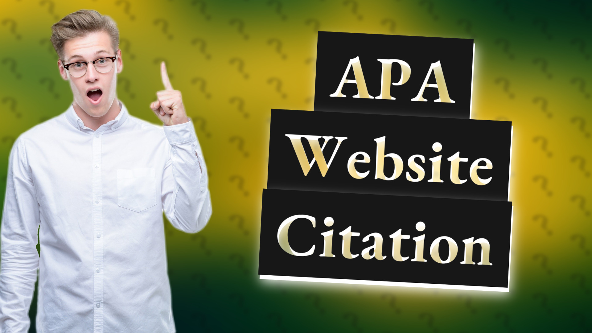 APA Website Citation