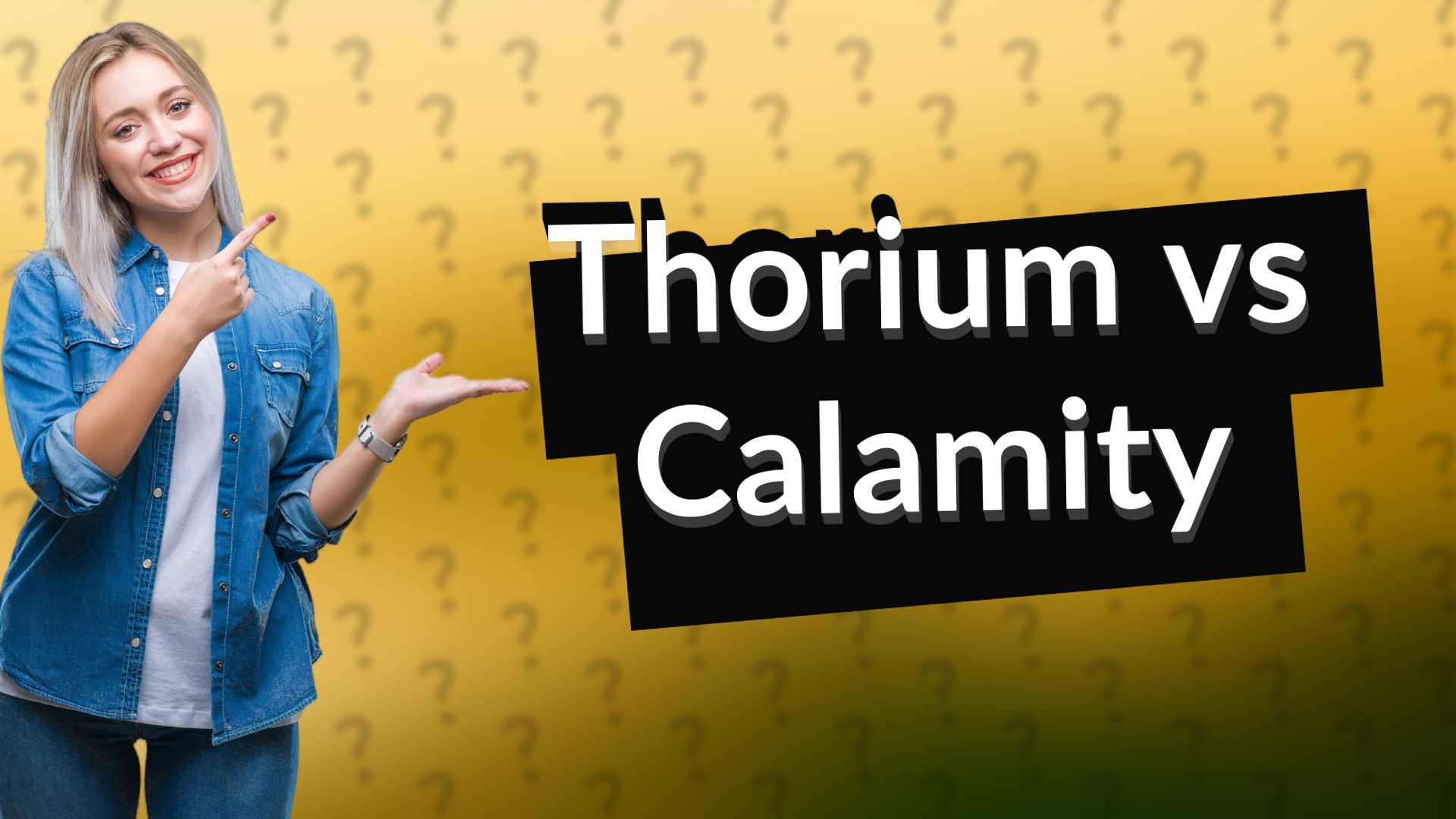 Thorium vs Calamity