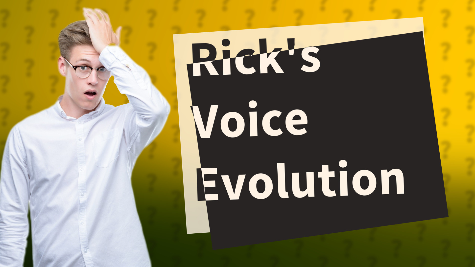 Rick's Voice Evolution