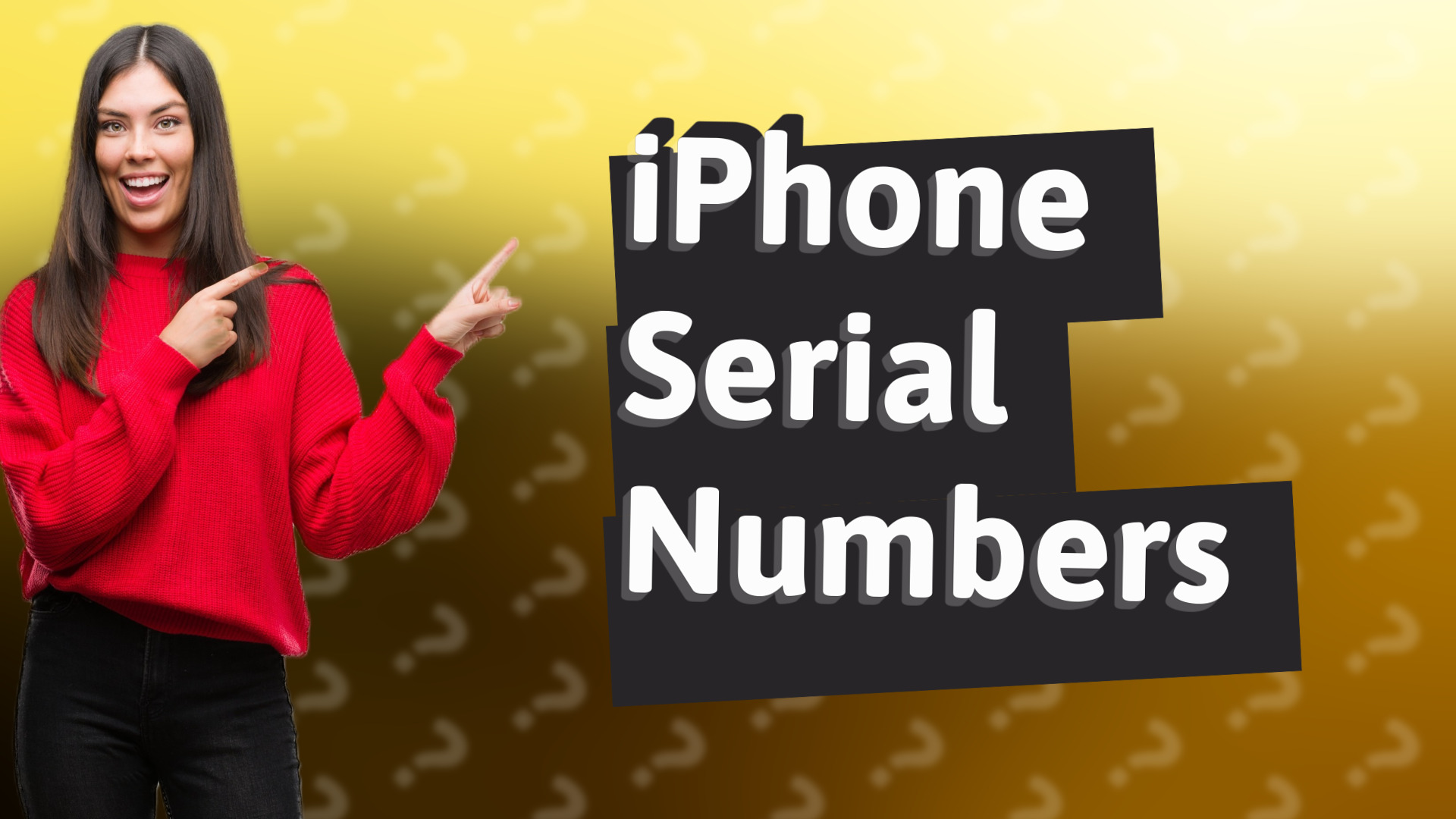 iPhone Serial Numbers