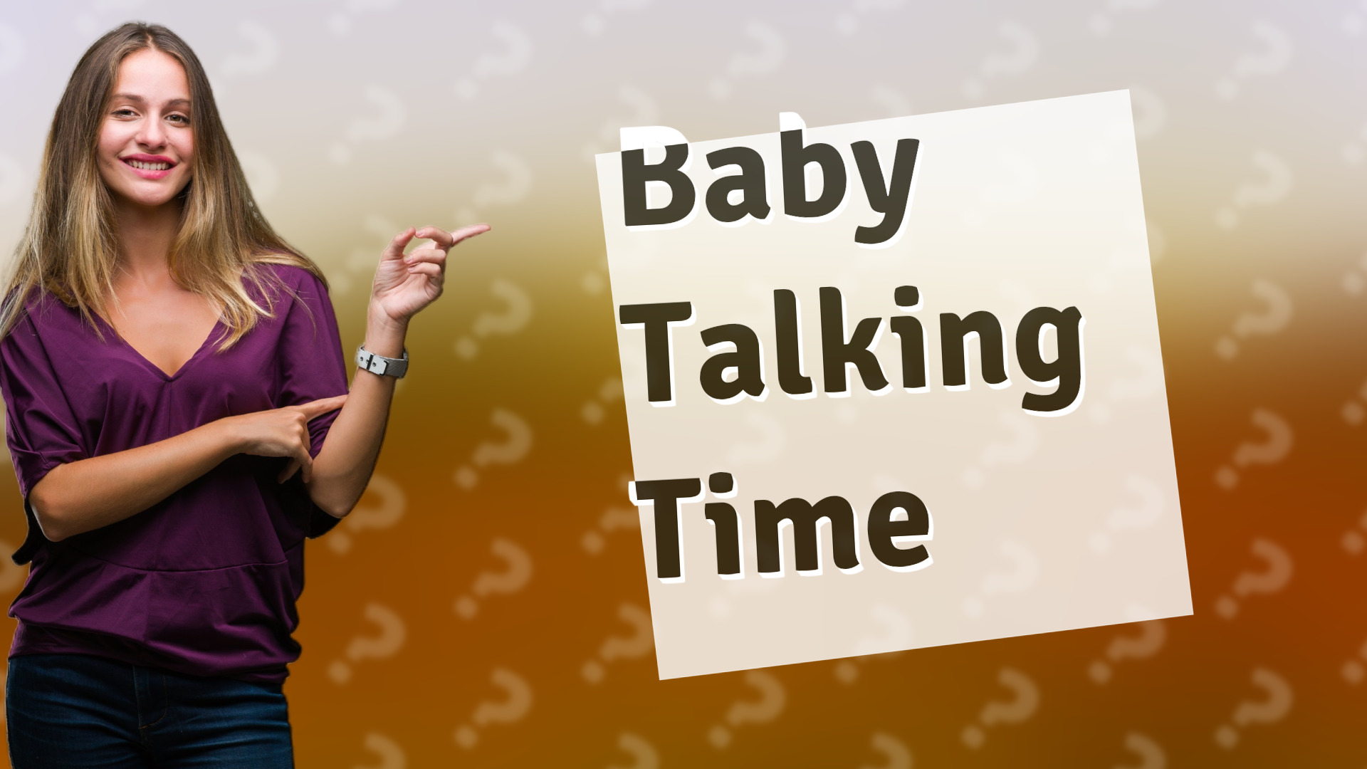 Baby Talking Time
