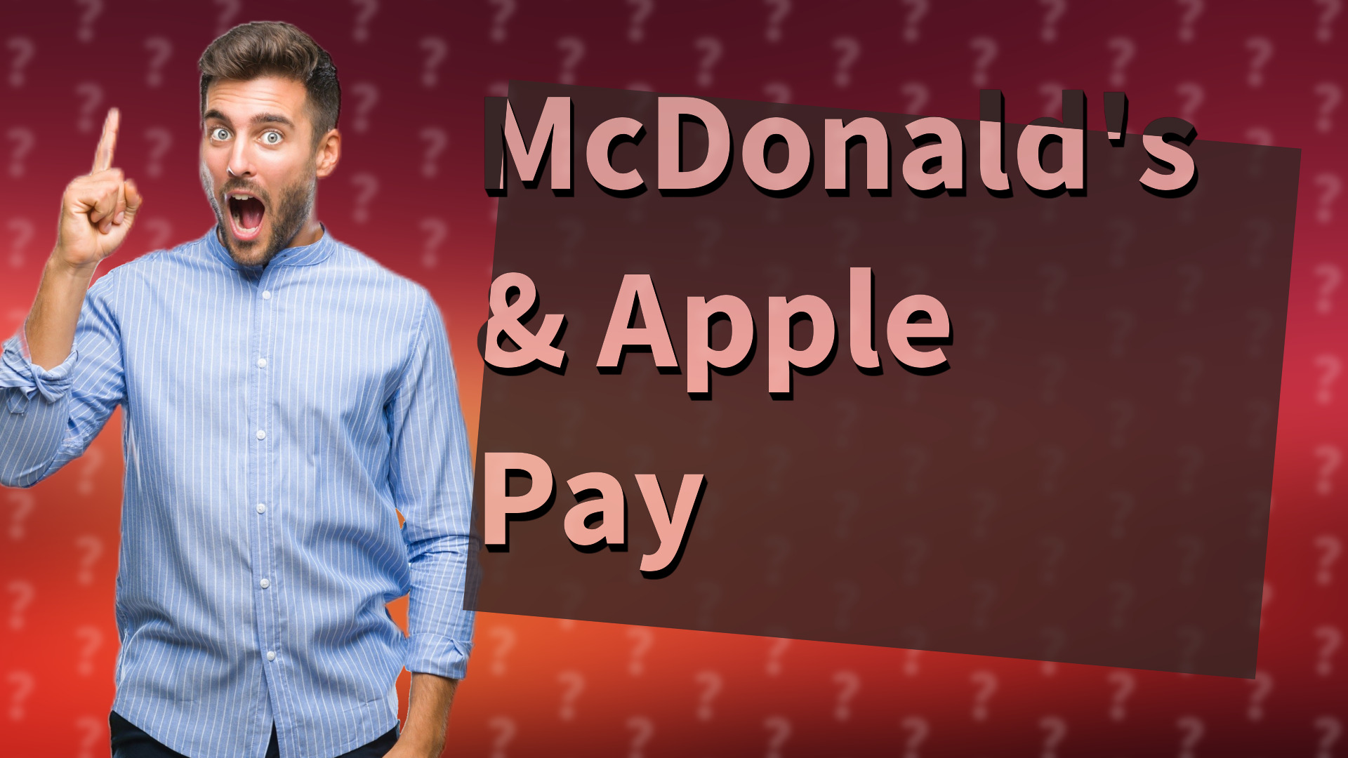 McDonald's & Apple Pay