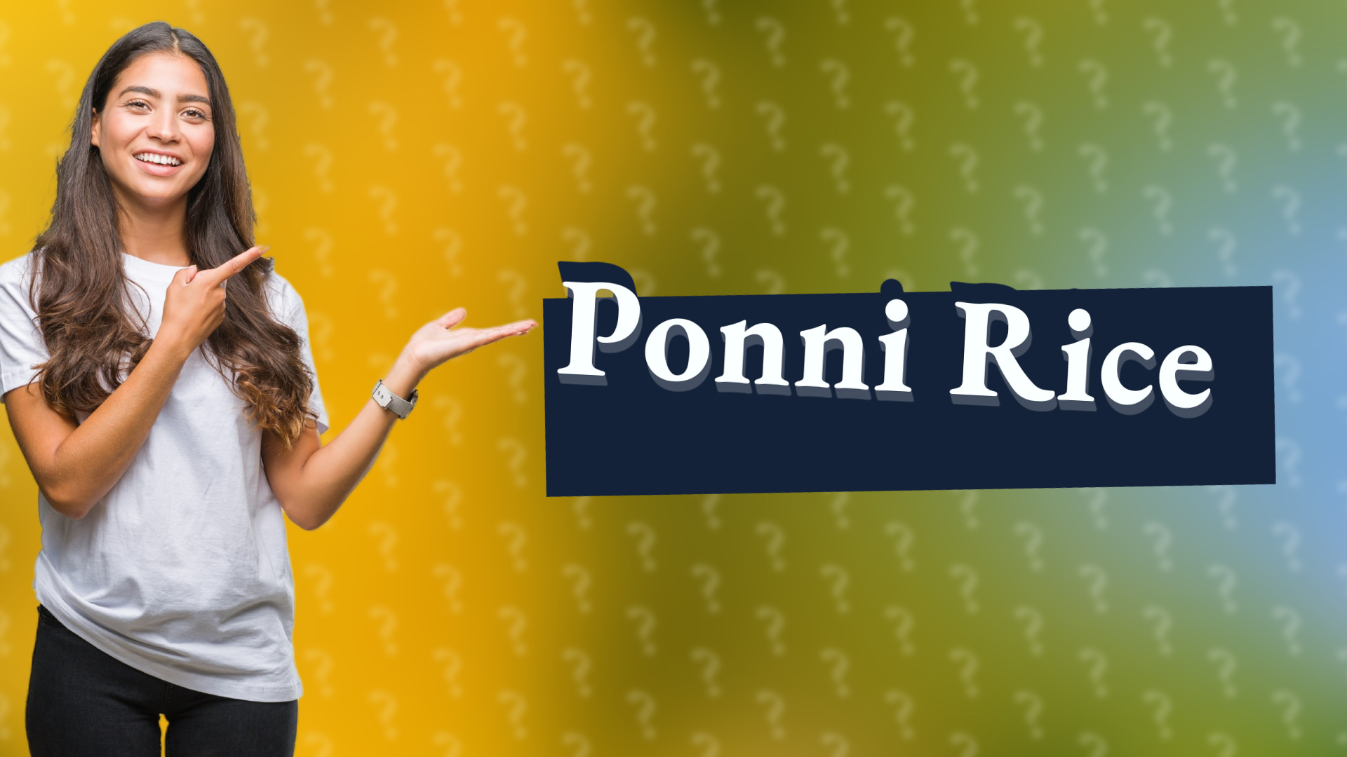 Ponni Rice