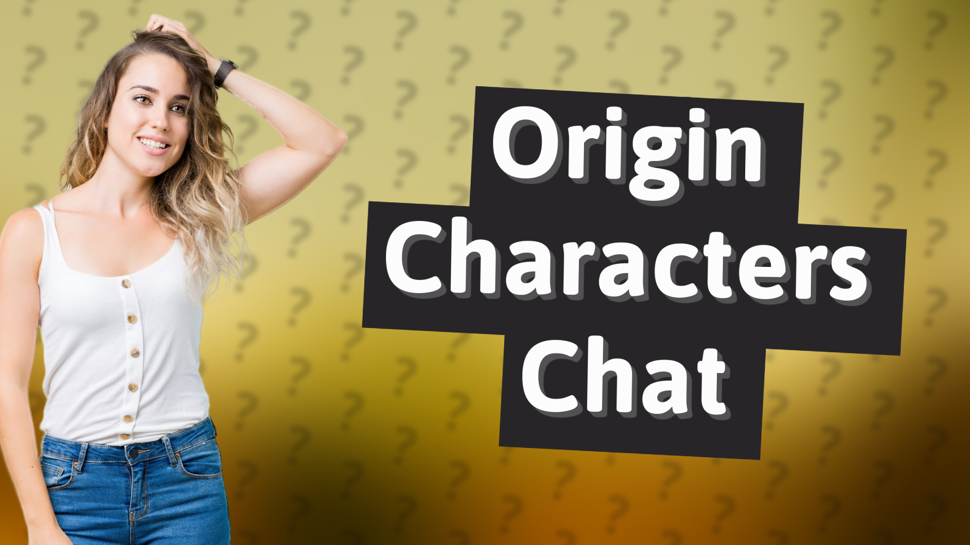 Origin Characters Chat