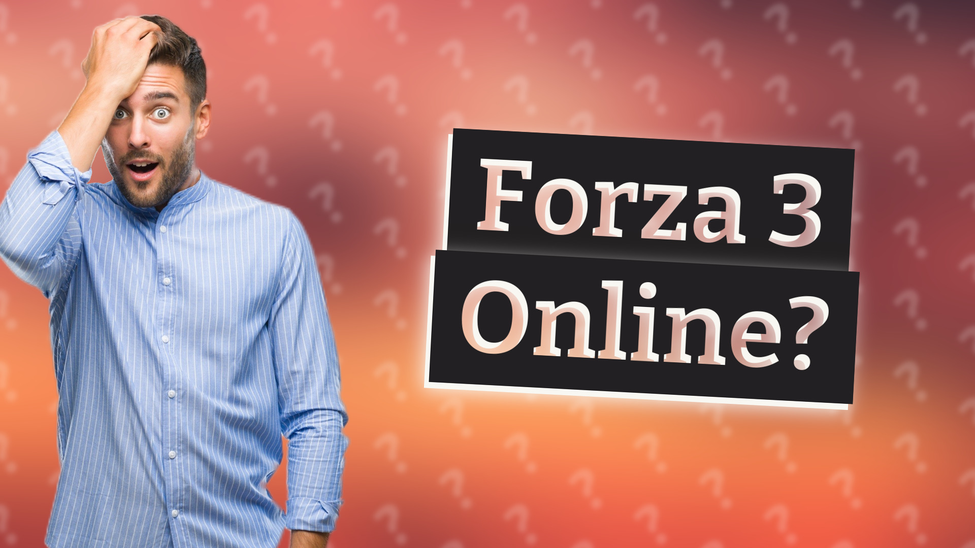 Forza 3 Online?