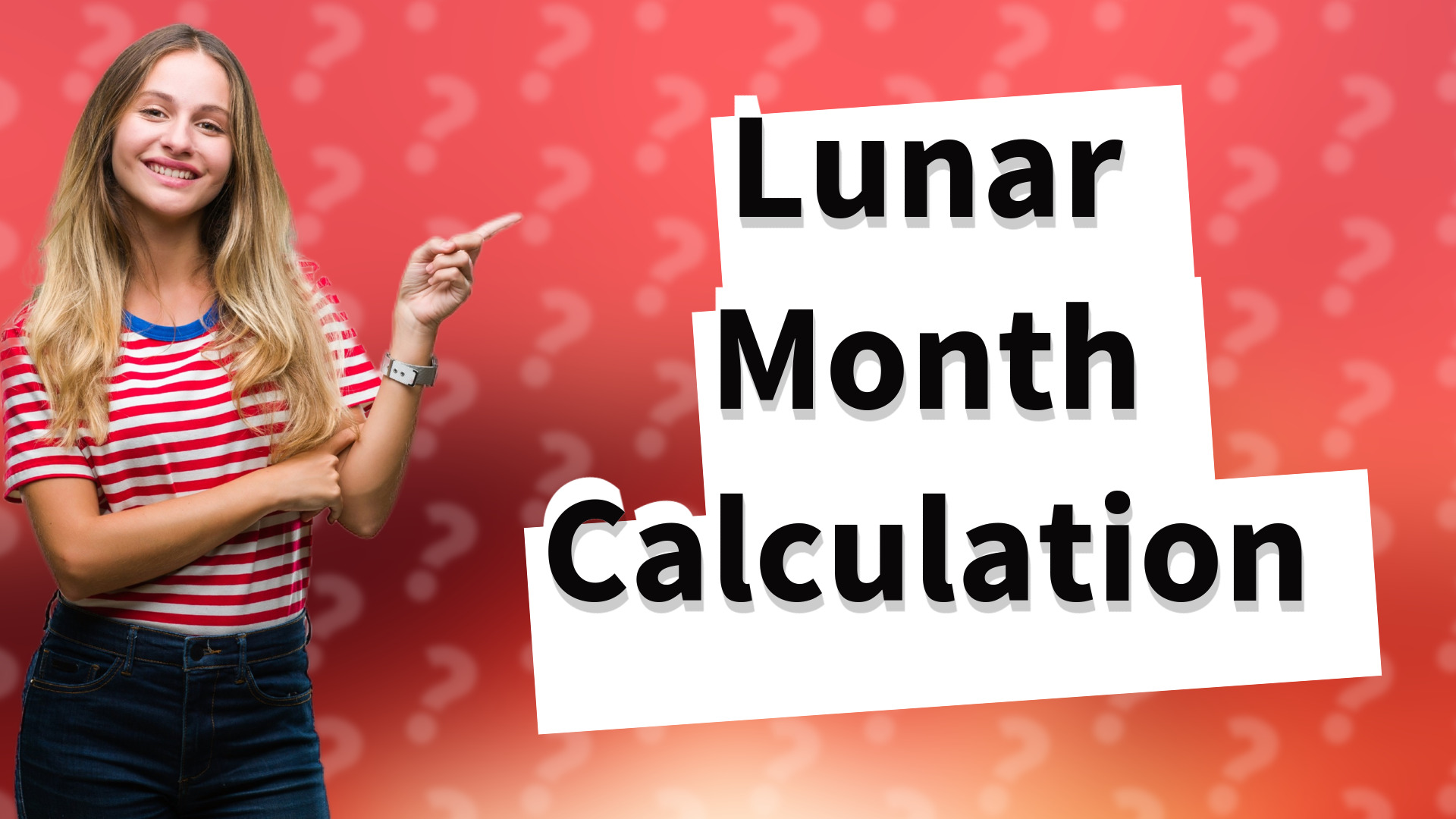 Lunar Month Calculation