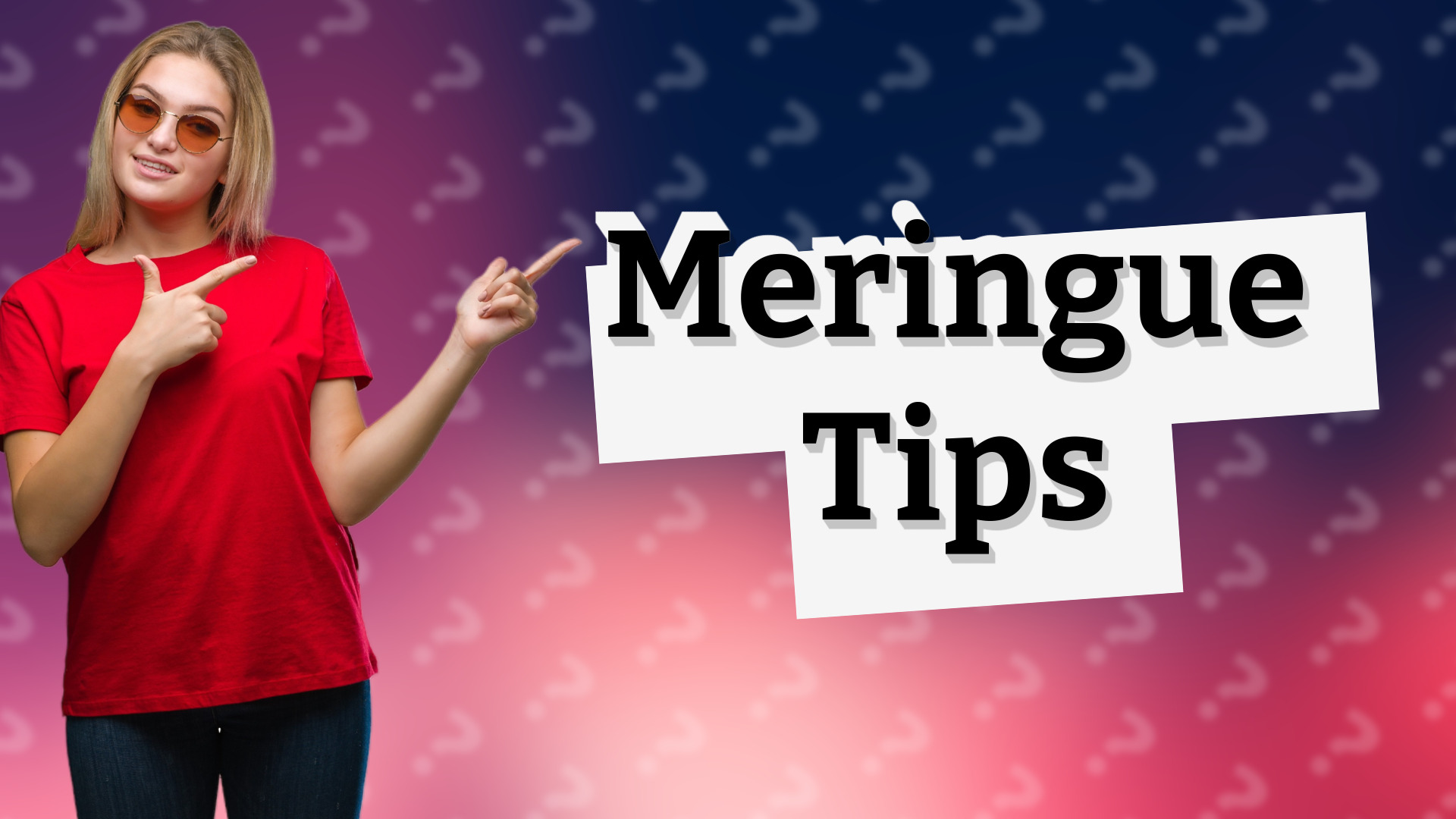 Meringue Tips
