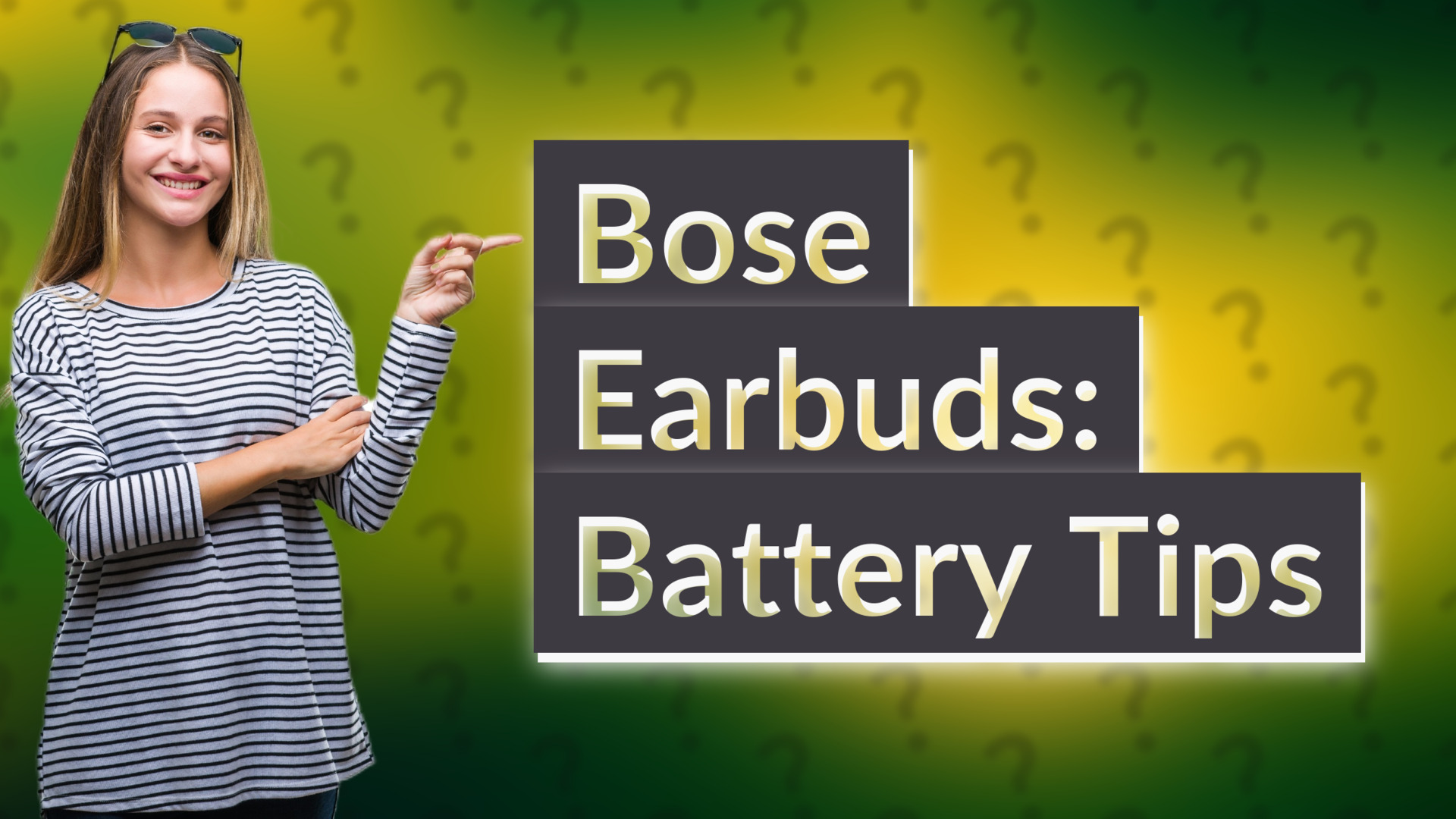 Bose Earbuds: Battery Tips