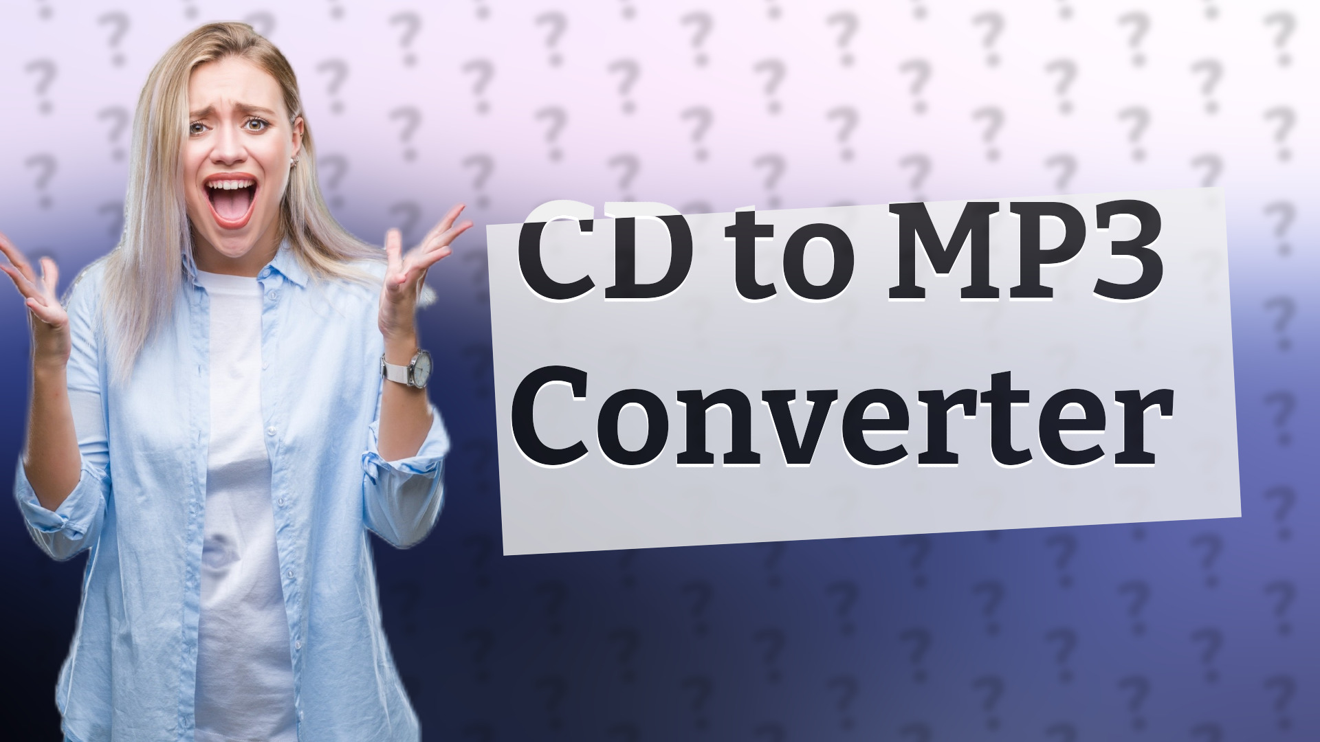 CD to MP3 Converter