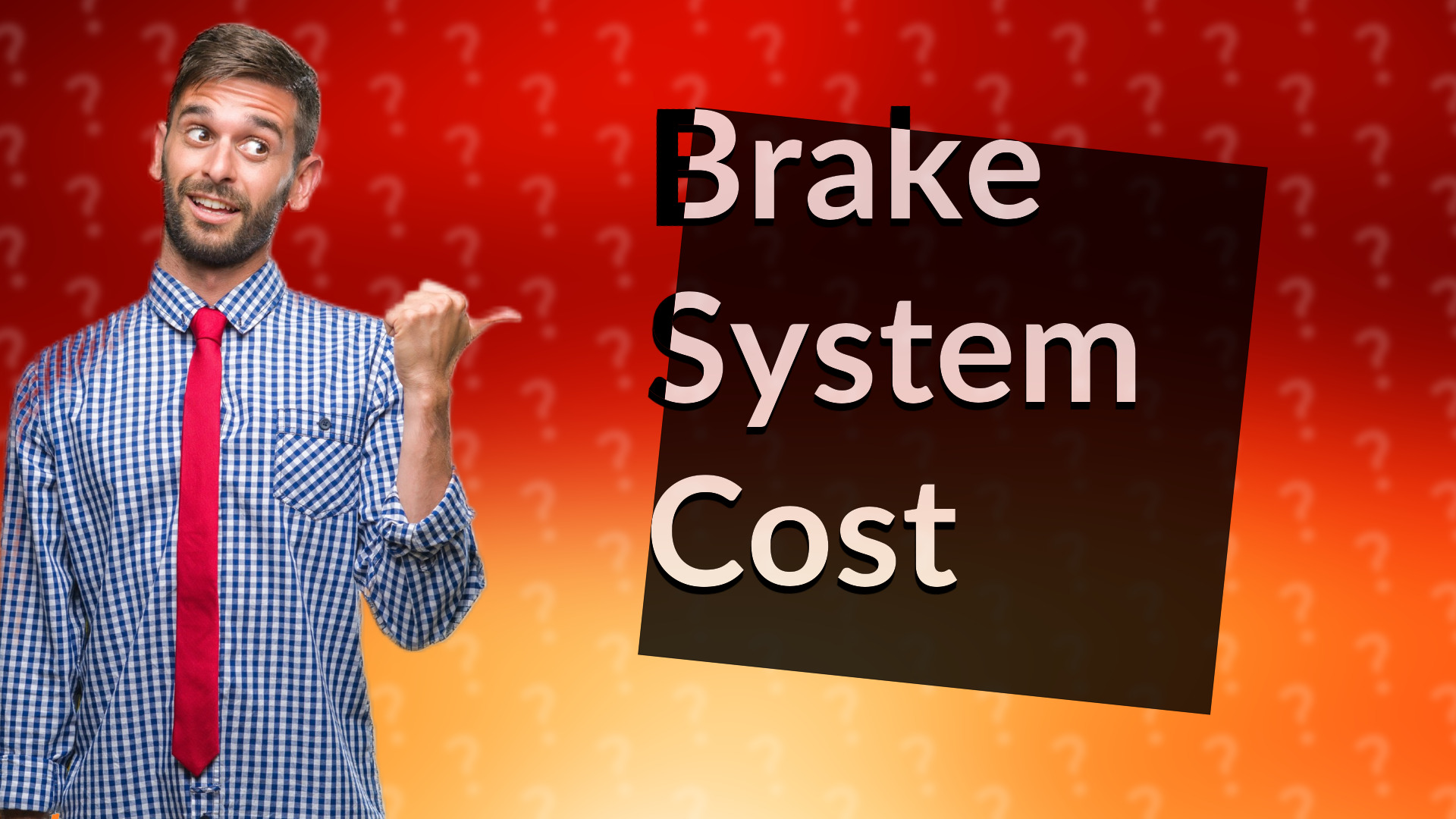Brake System Cost