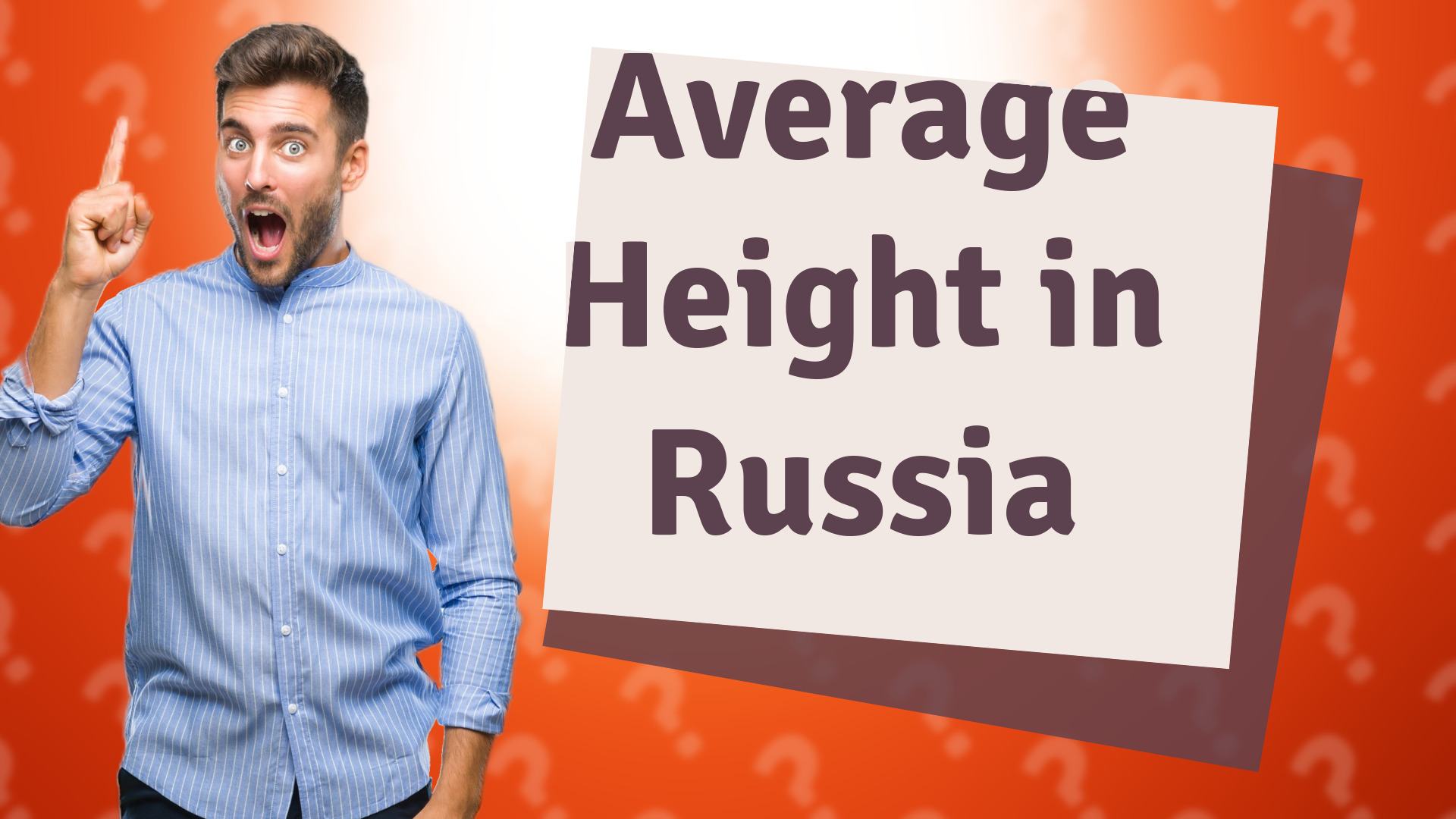 Average Height in Russia